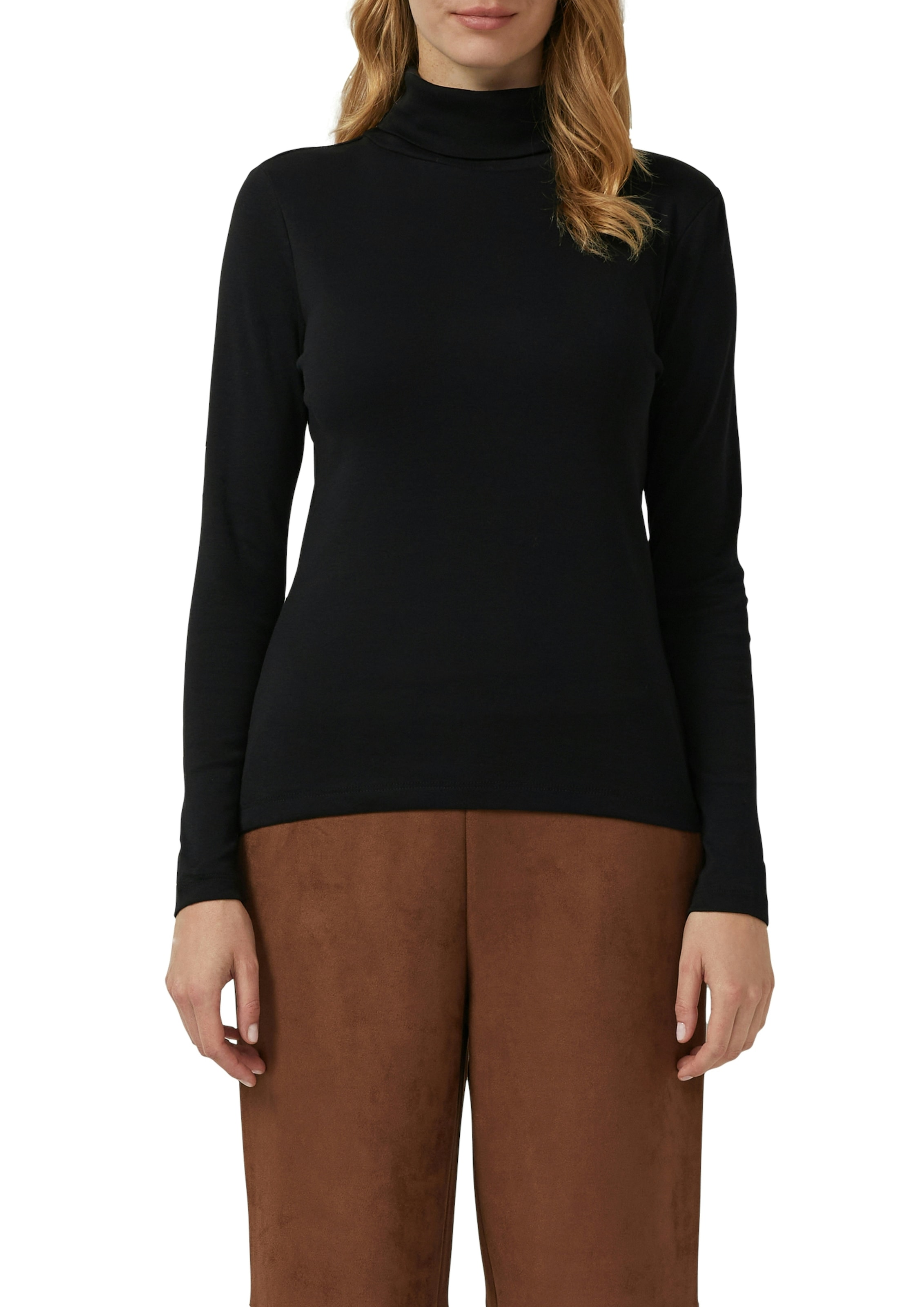 s.Oliver Rollkragenshirt im Slim Fit, Langarm