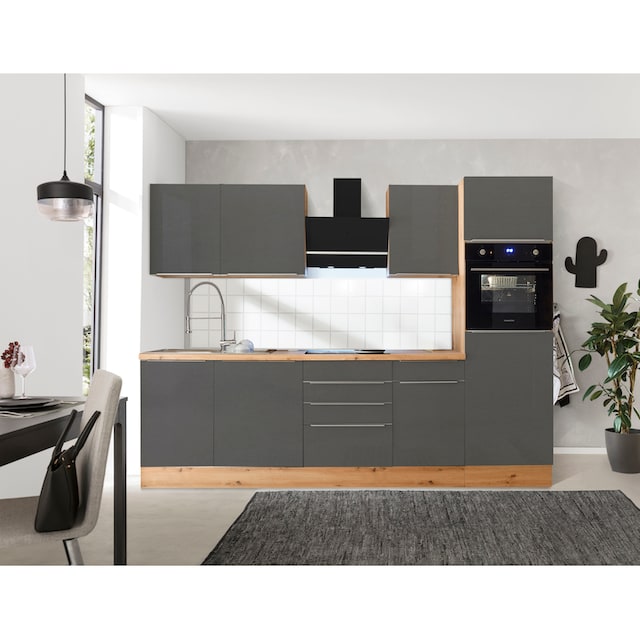 RESPEKTA Küchenzeile »Safado aus der Serie Marleen«, hochwertige  Ausstattung wie Soft Close Funktion, Breite 280 cm bestellen online bei OTTO