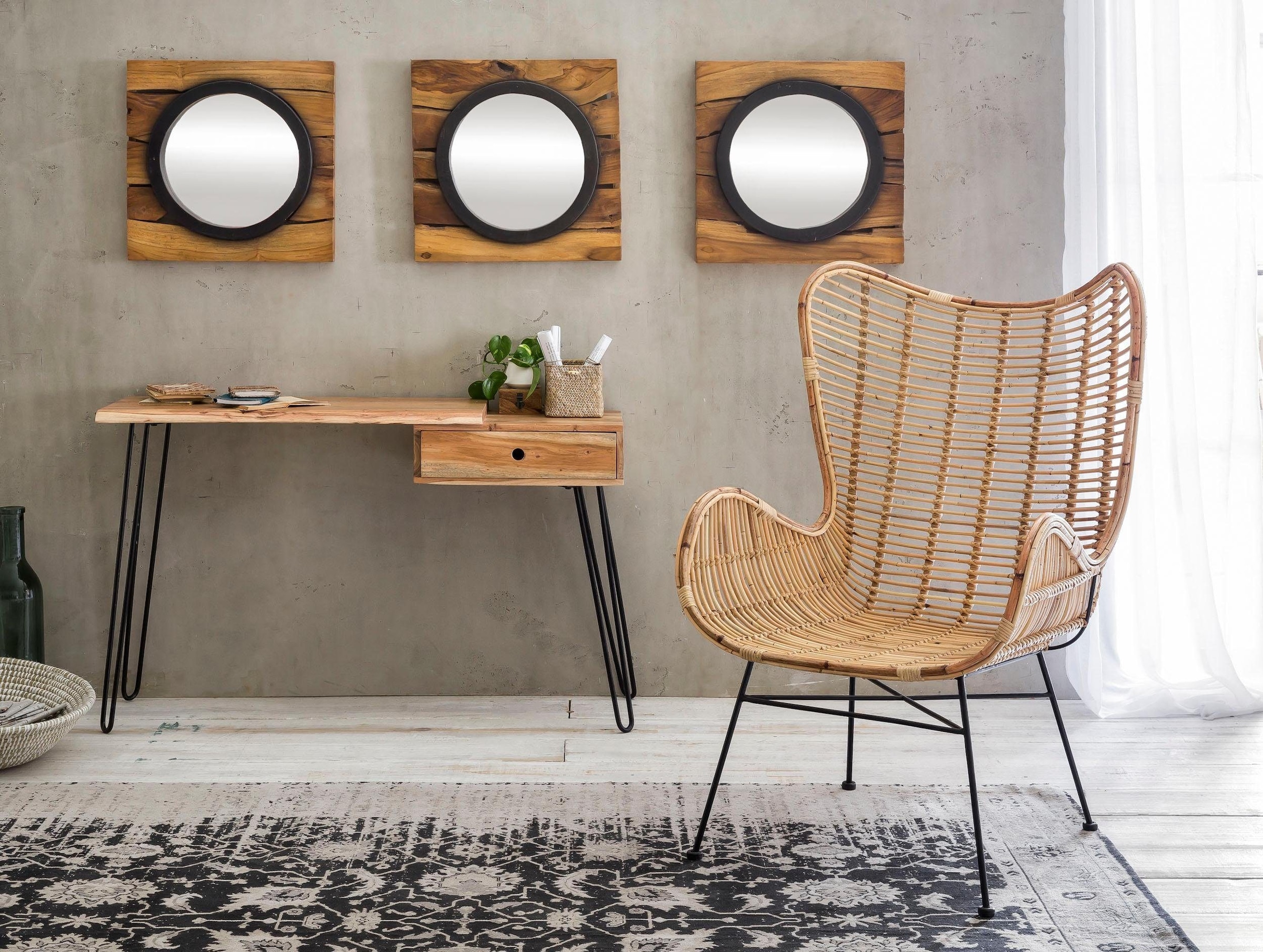 Bullaugenform, Chic, Spiegel SIT »Romanteaka«, Vintage bei in Shabby OTTO kaufen