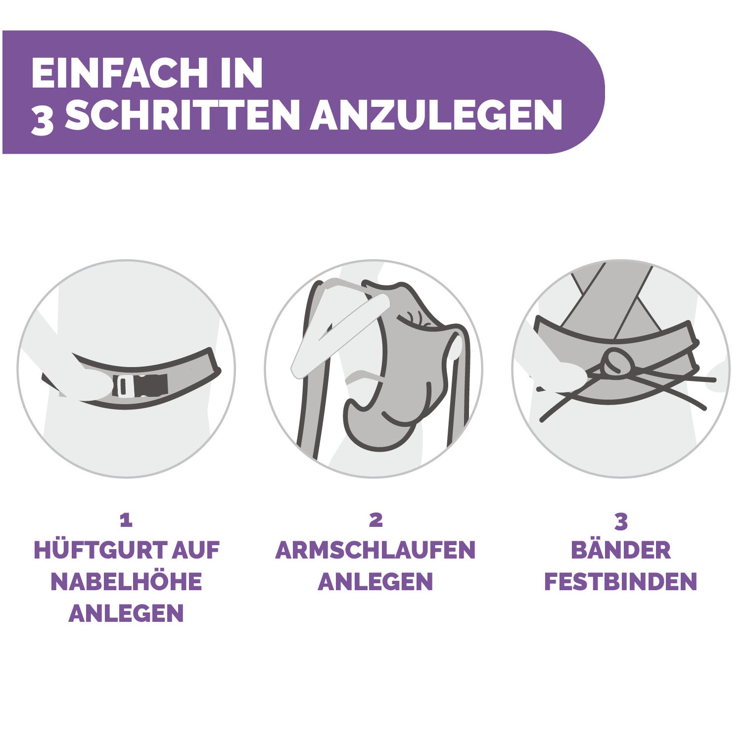 Chicco Babytrage »Boppy Comfygrow Grey« bis 15 kg