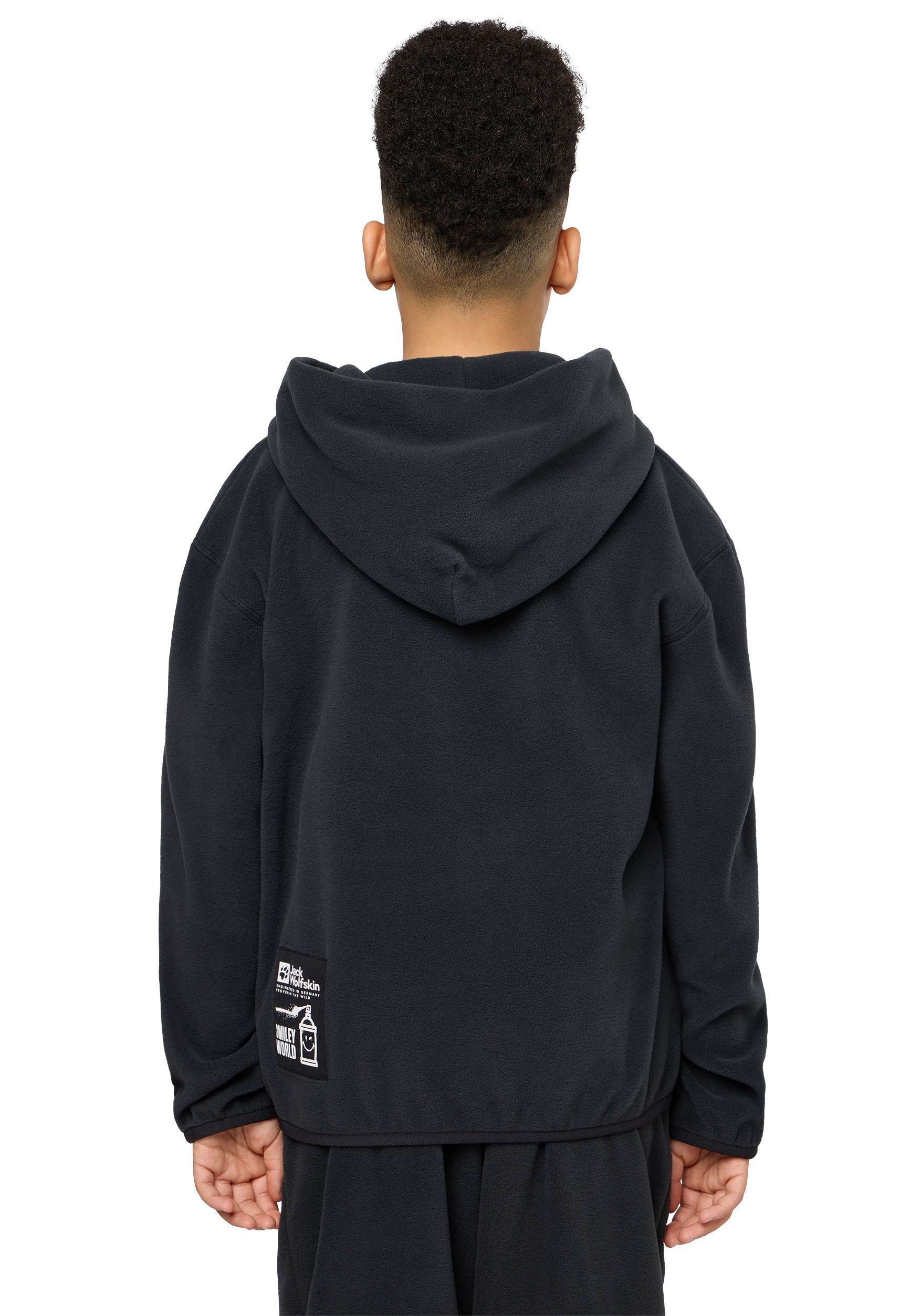 Jack Wolfskin Hoodie »Fleecehoodie SMILEYWORLD für Kinder«