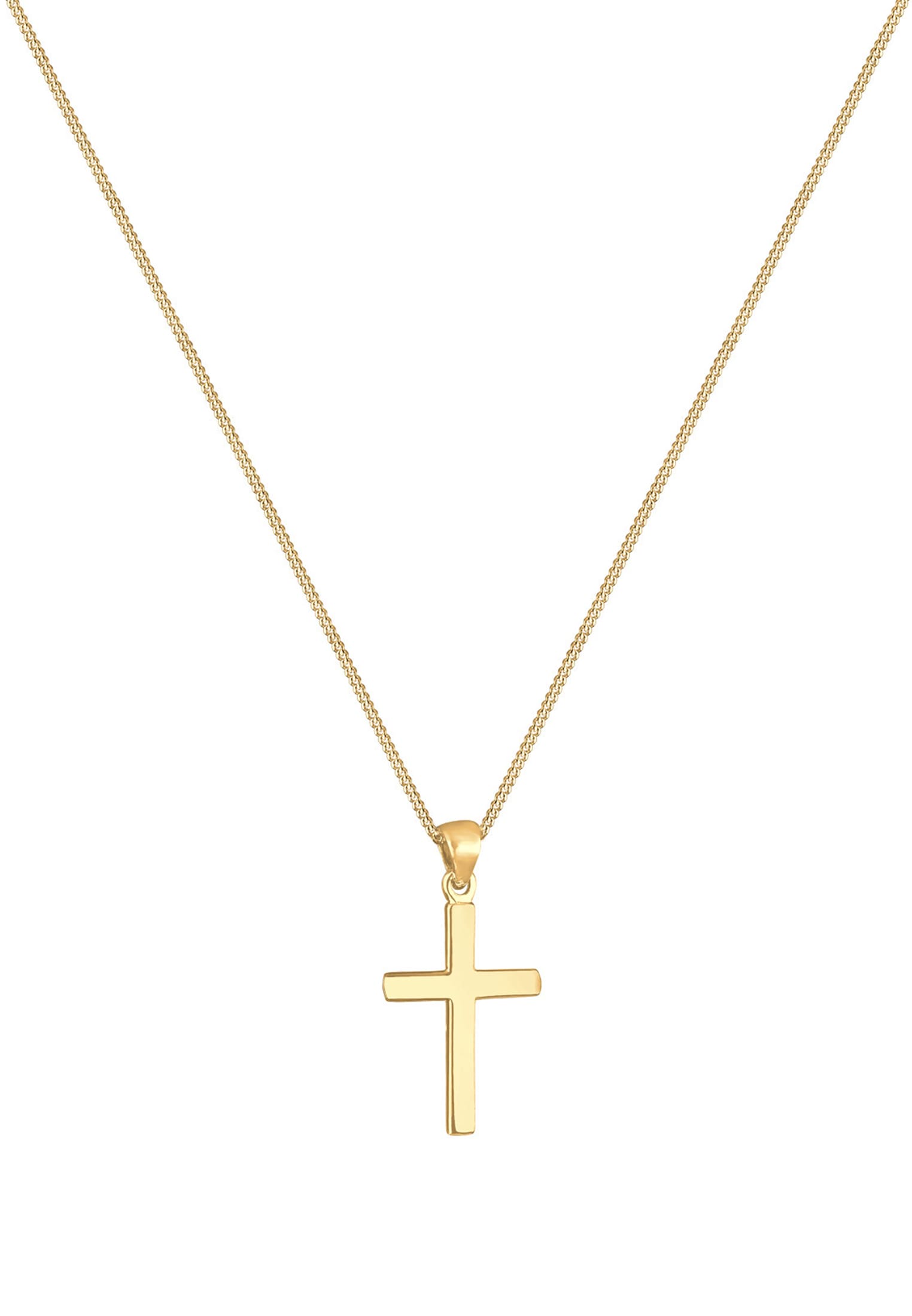 Elli Kette mit Anhänger »Halskette Kreuz Symbol Religion 925 Silber«