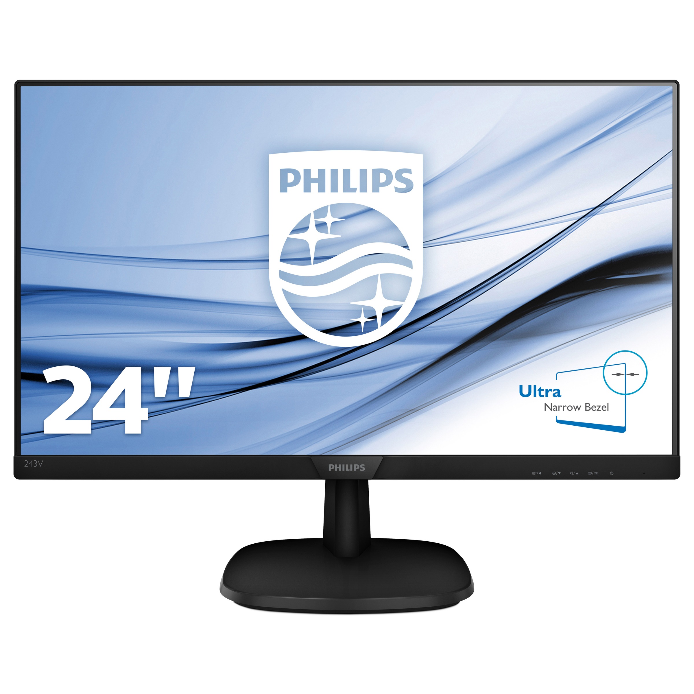 Hyrican PC-Komplettsystem »Multimedia-PC SET2469«, Win 11, inklusive Philips V-Line 243V7QDAB Full-HD-LCD-Monitor 24"