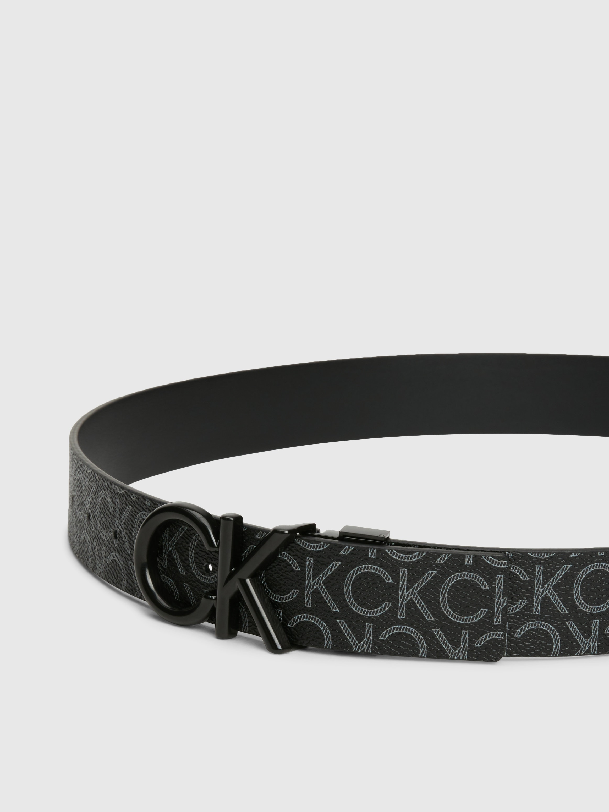 Calvin Klein Wendegürtel »ADJ/REV CK METAL BOMBE MONO 35MM«, mit Logoschnalle