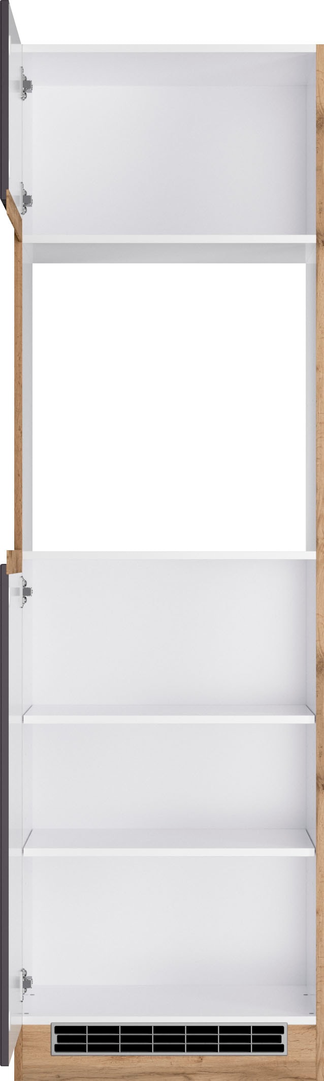 KOCHSTATION Backofenumbauschrank »KS-Riesa« Breite 60 cm, MDF-Fronten