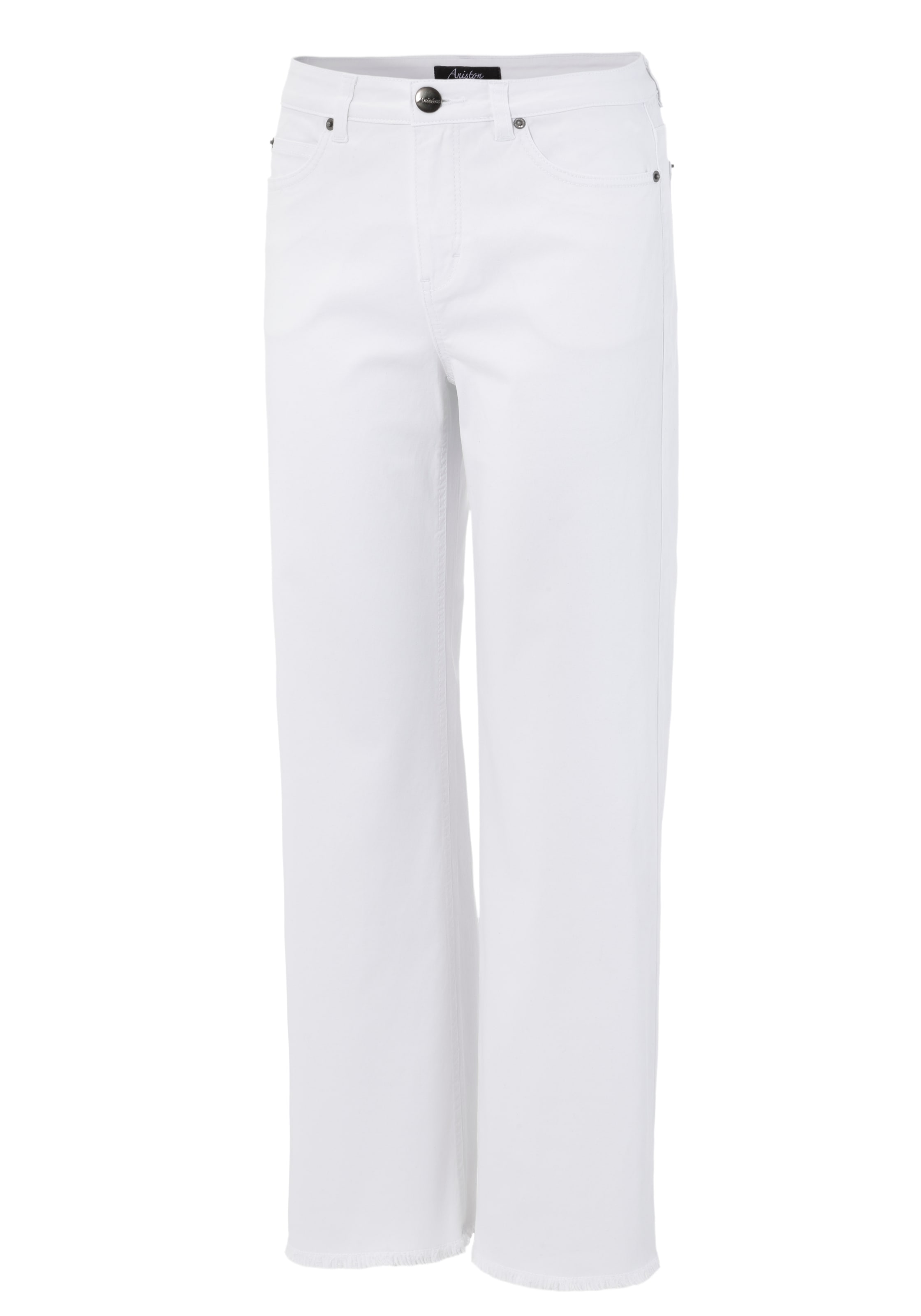 Aniston CASUAL 7/8-Jeans, mit leicht OTTO ausgefranstem online bei Beinabschluss