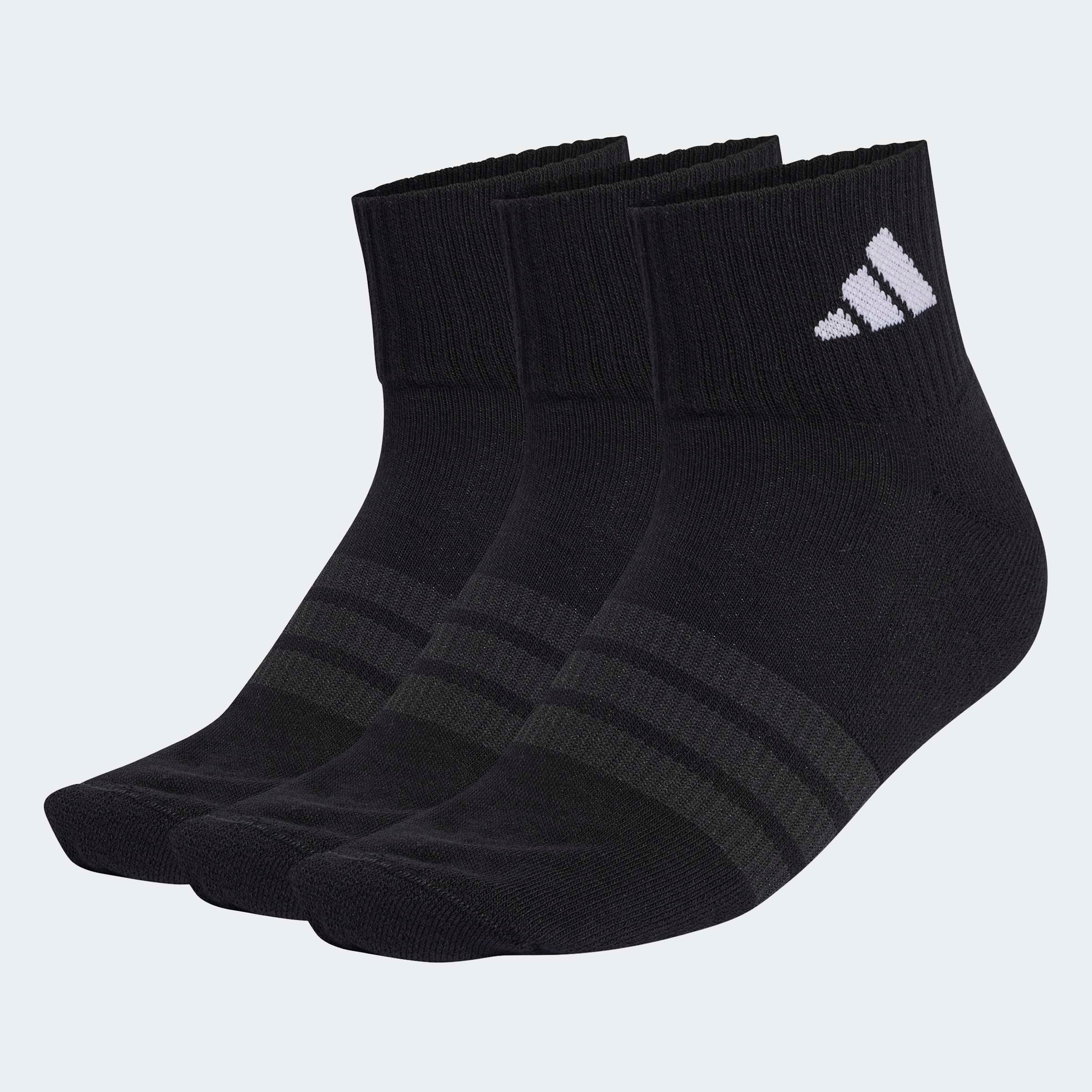 adidas Performance Funktionssocken »CUSHIONED SPORTSWEAR ANKLE 3ER-PACK« 3 Paar tlg. für Fitness und sportliche Aktivitäten, sportlicher Stil, 3er-Set