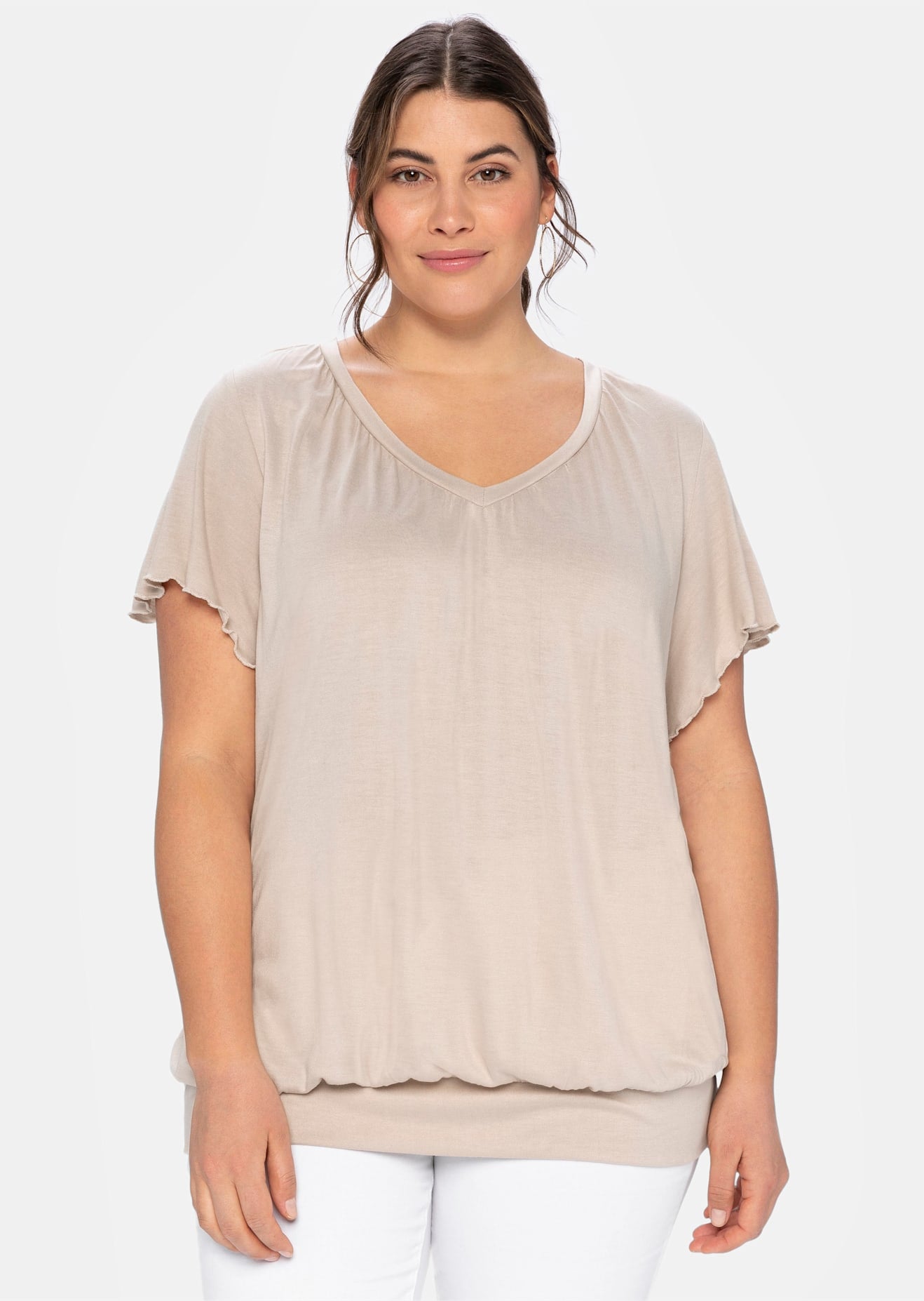 Sheego T-Shirt »T-Shirt«, (1 tlg.)
