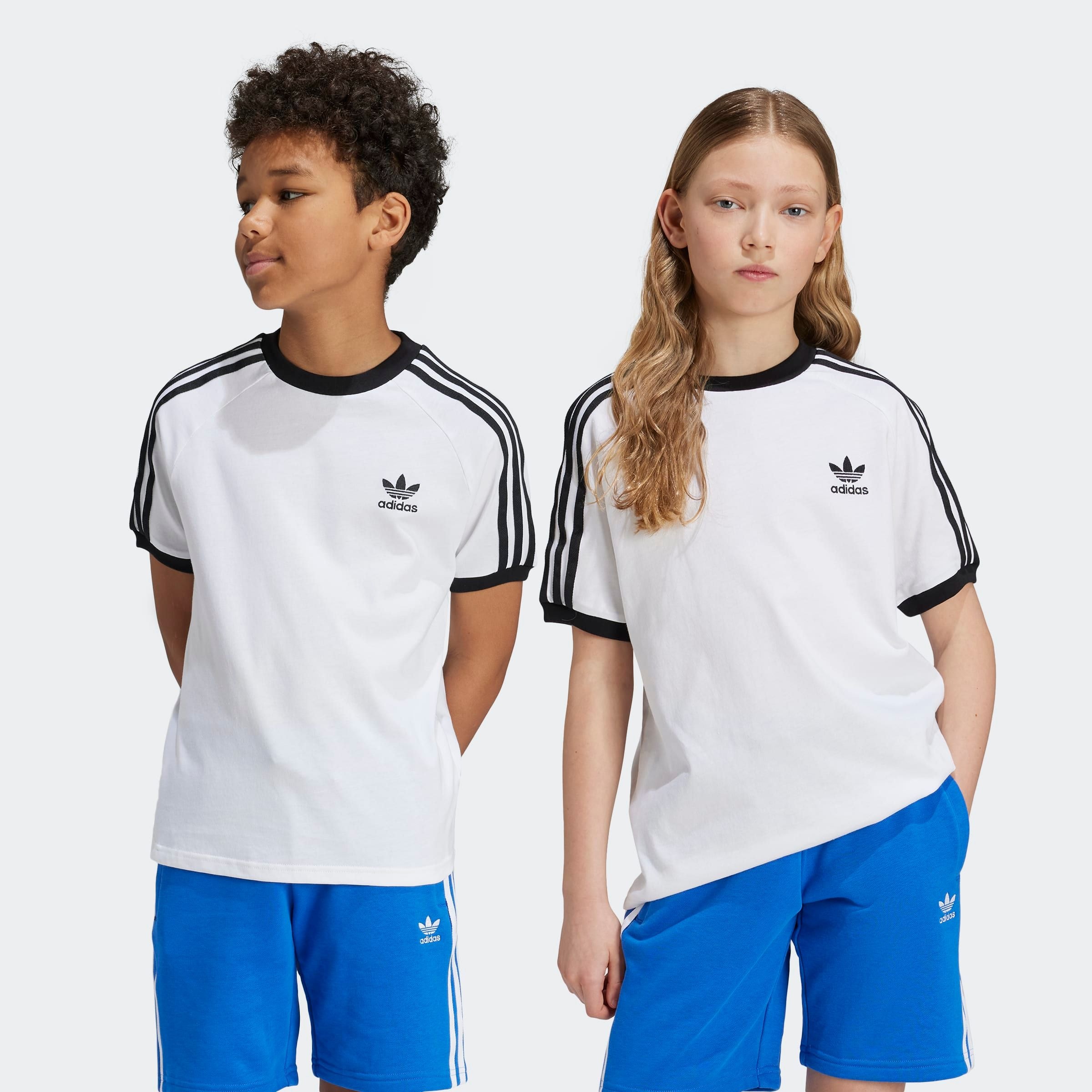 adidas Originals T-Shirt »3 STRIPE TEE«, drei Streifen Shirt für Kinder