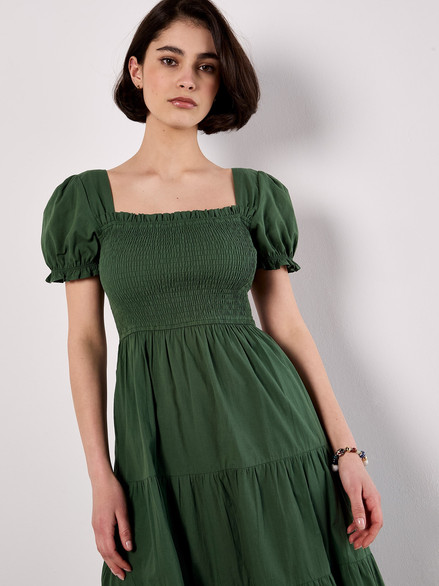 Apricot Midikleid »Midikleid« mit Stufenrock