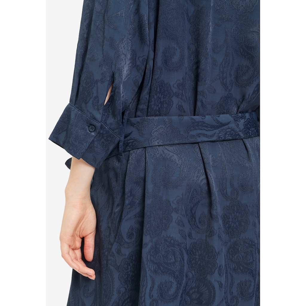 Tamaris Hemdblusenkleid, mit glänzenden Paisley-Muster - NEUE KOLLEKTION