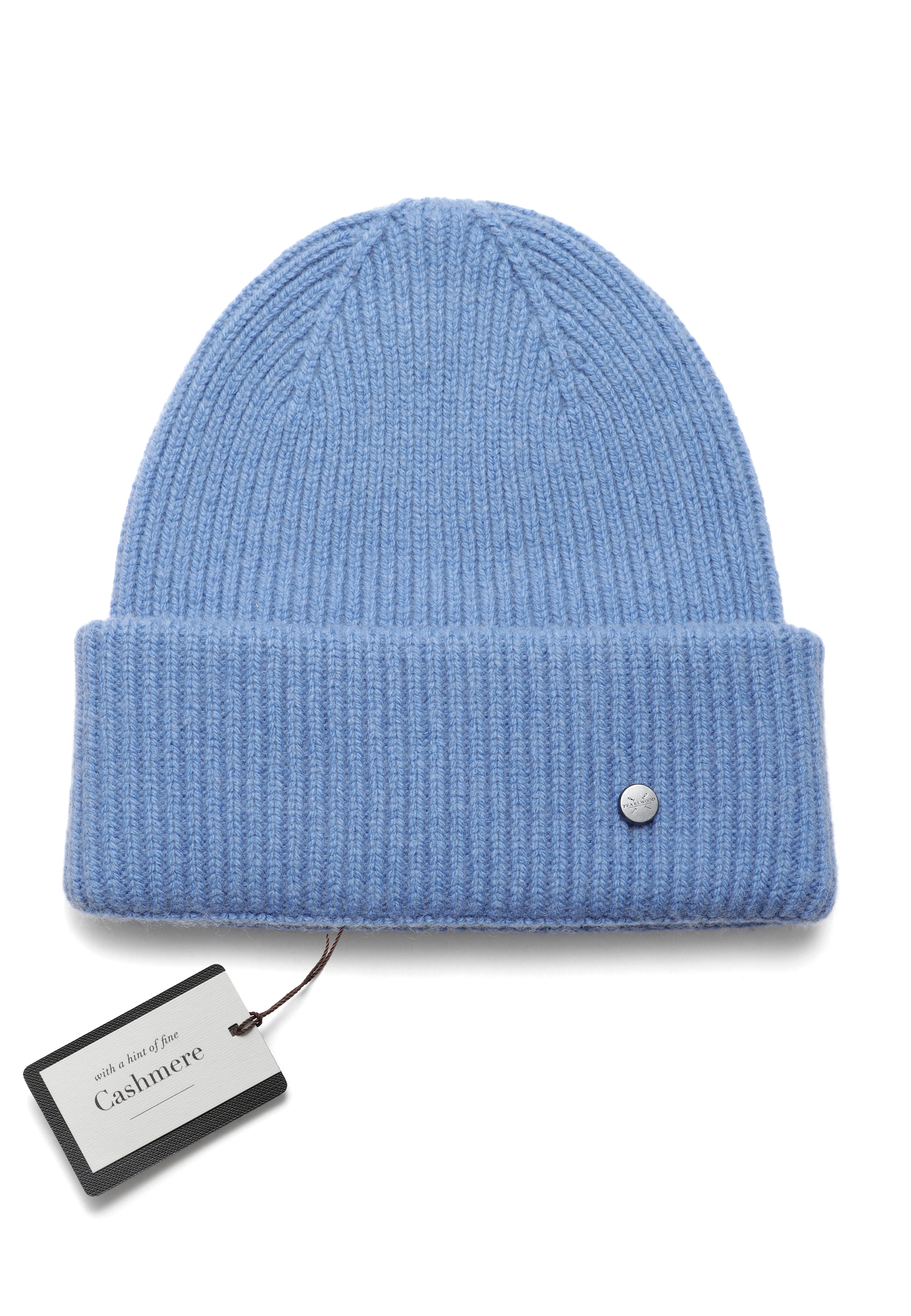 PEARLWOOD Strickmütze »IVA« Feinripp, breiter Umschlag, Temperaturregulierend, Wollanteil