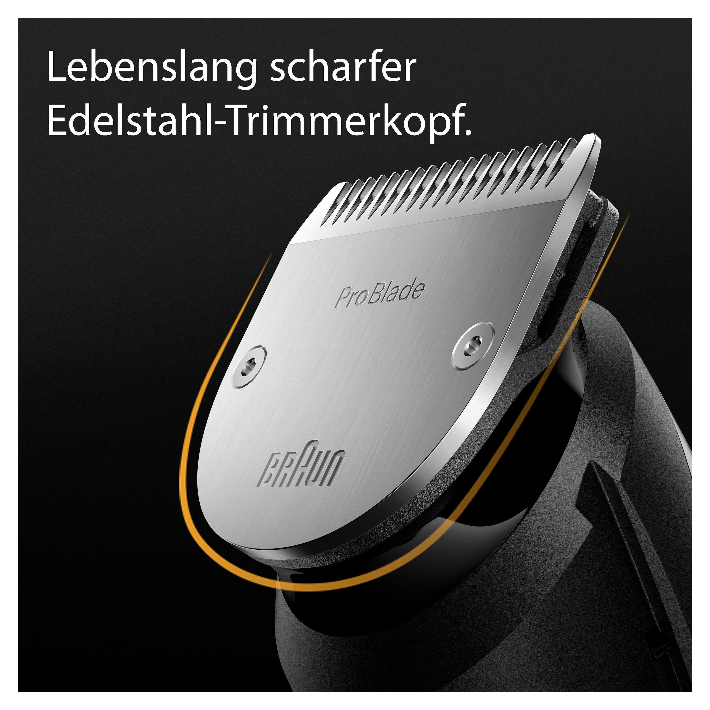 Braun Haarschneider »Barttrimmer BT7440«, 40 Einstellungen, Wasserdicht