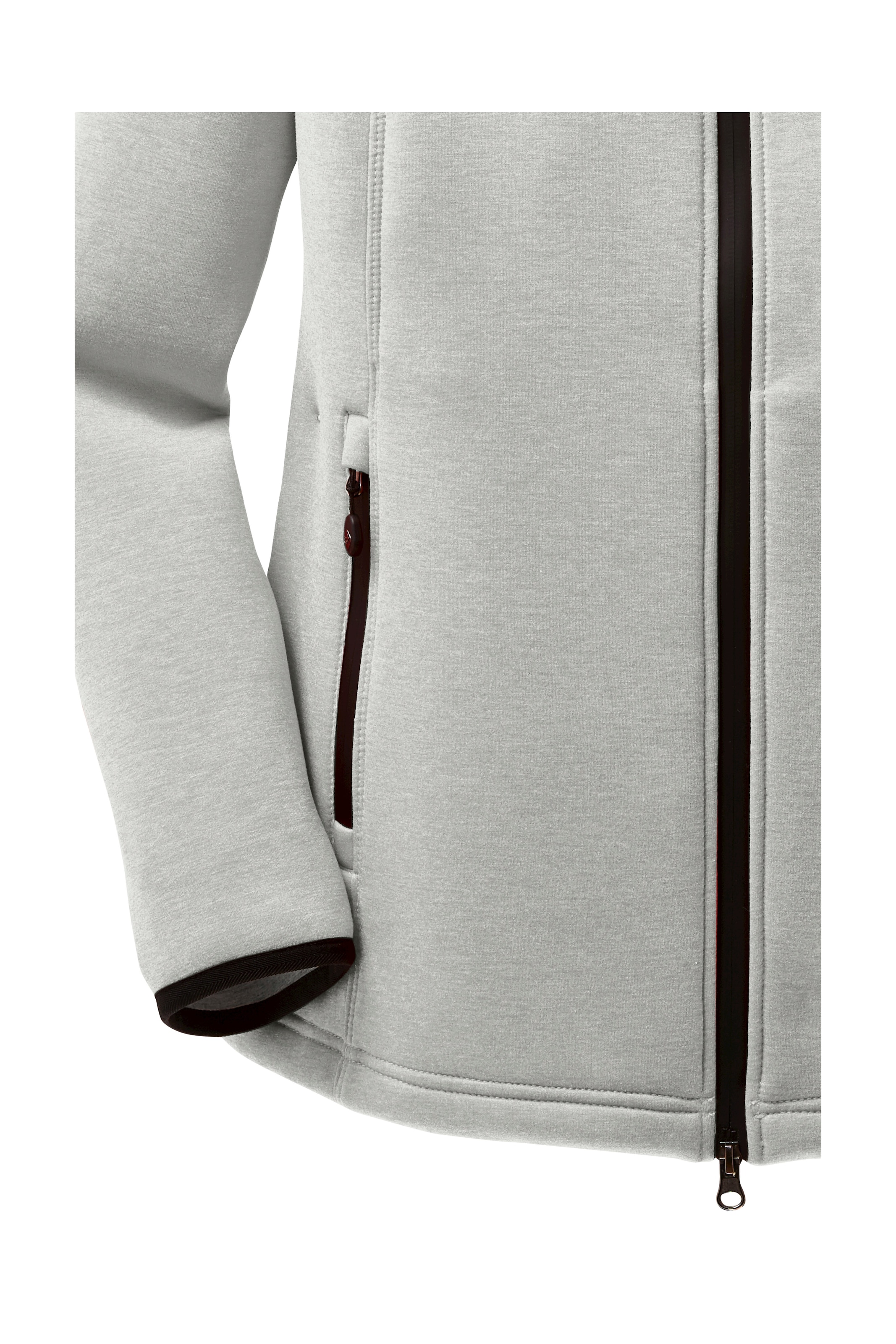 STOY Funktionsjacke »STS 1 WMN JCKT«, Elastische Scuba-Jacke mit verstellbarer Kapuze