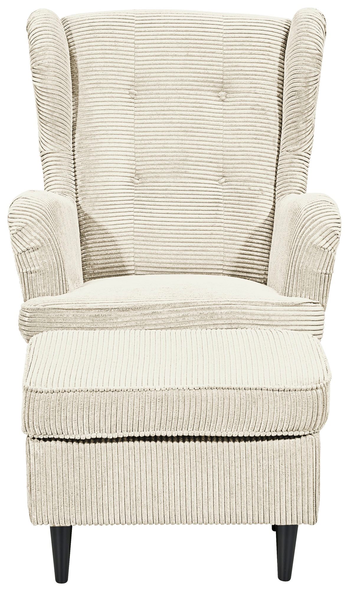 ED EXCITING DESIGN Hocker »Oskar«, mit Massivholzfüßen