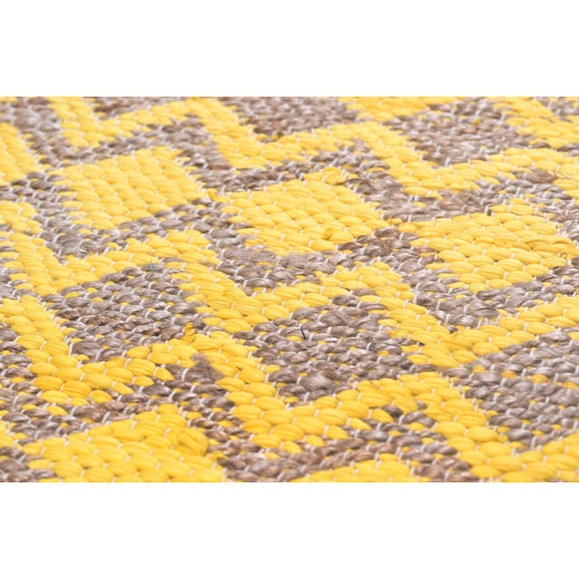 TOM TAILOR HOME Teppich »Geometric«, rechteckig, Flachgewebe, handgewebt,  Material: 60% Baumwolle, 40% Jute online bei OTTO