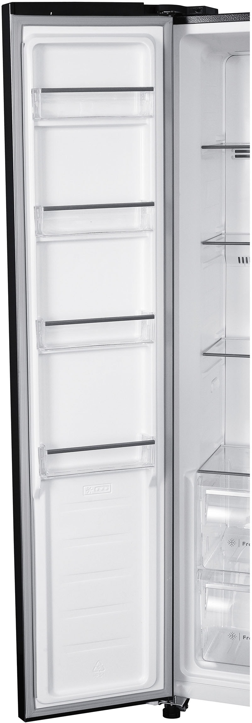 Privileg Side-by-Side »PRGF 6441 XP4E« 177 cm hoch 91 cm breit nie wieder Abtauen Dank TotalNoFrost, elektronische Temperaturregelung