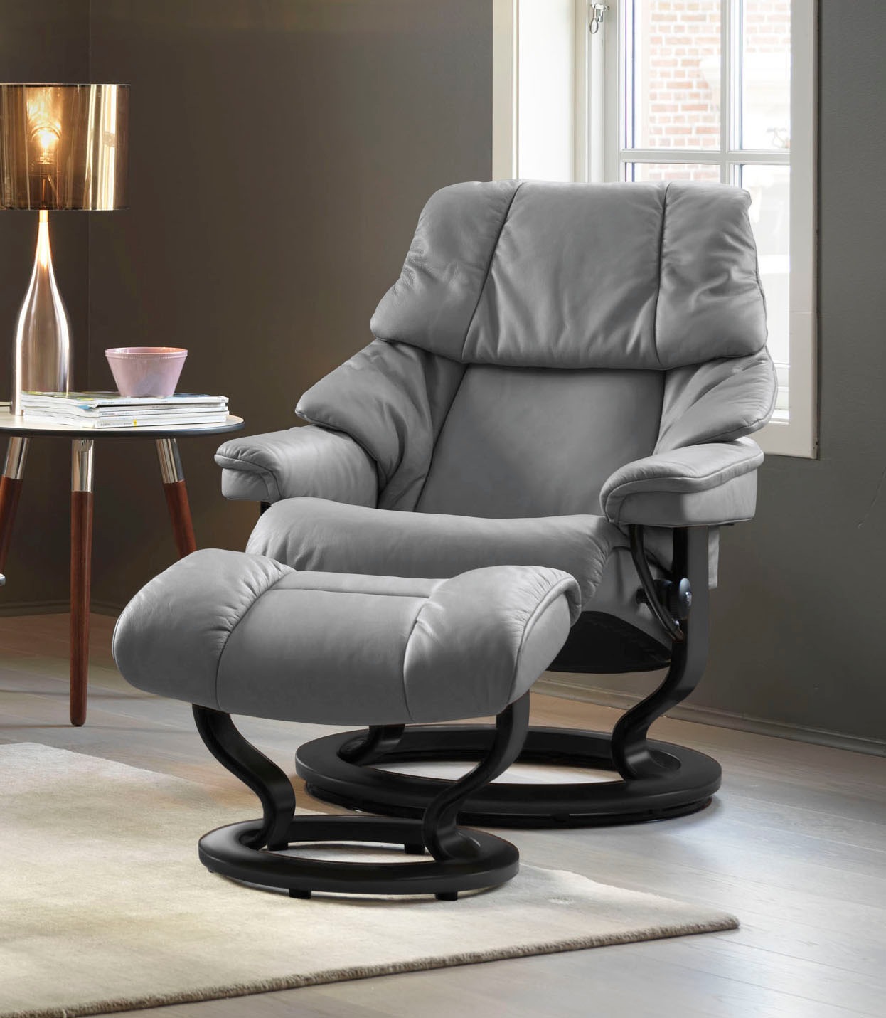 Stressless® Fußhocker »Reno«, mit Classic Base, Gestell Schwarz