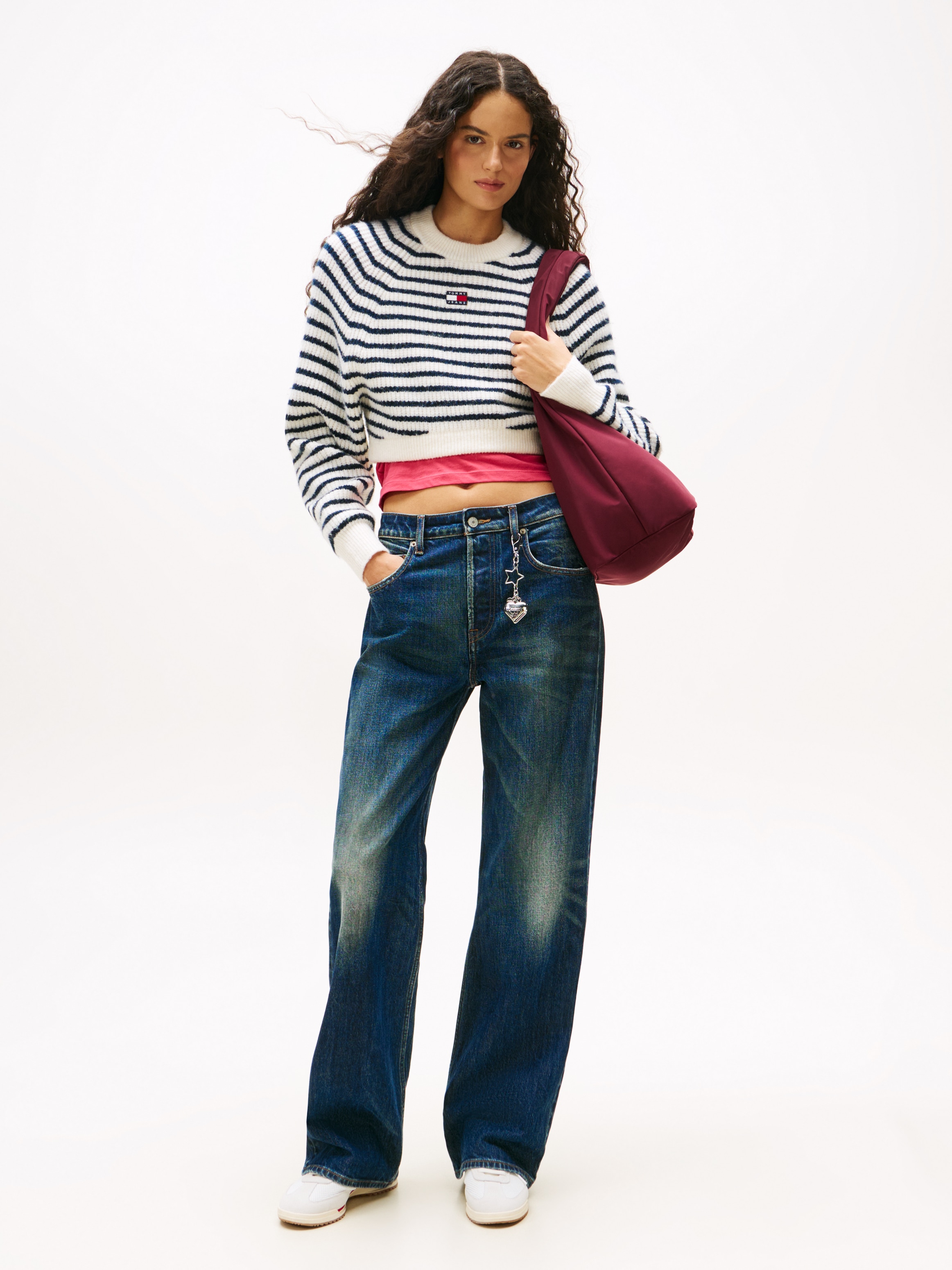 Tommy Jeans Straight-Jeans »MIA MR RLXD STR CBF DI2153«