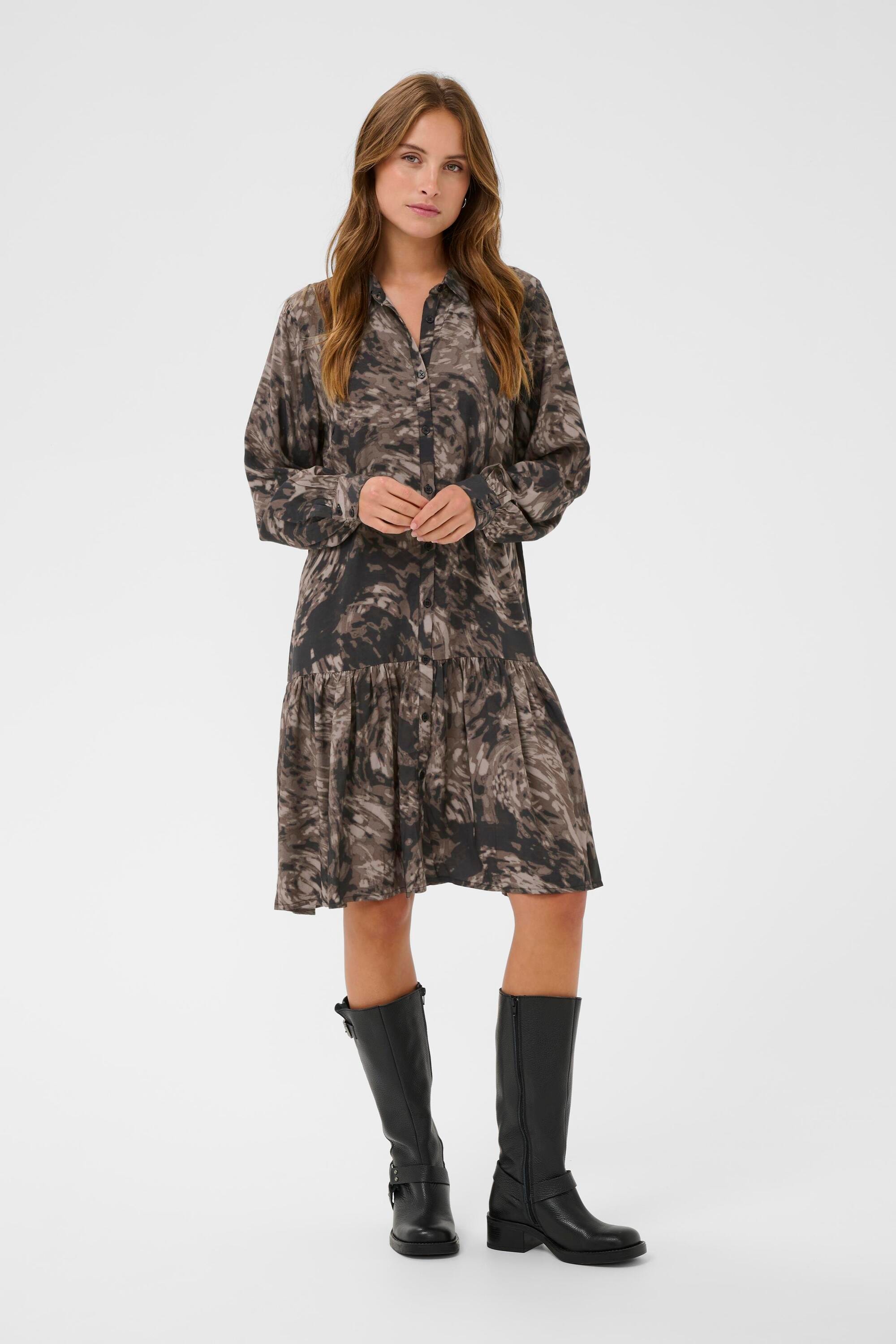 KAFFE Midikleid »Kleid KAjamie«