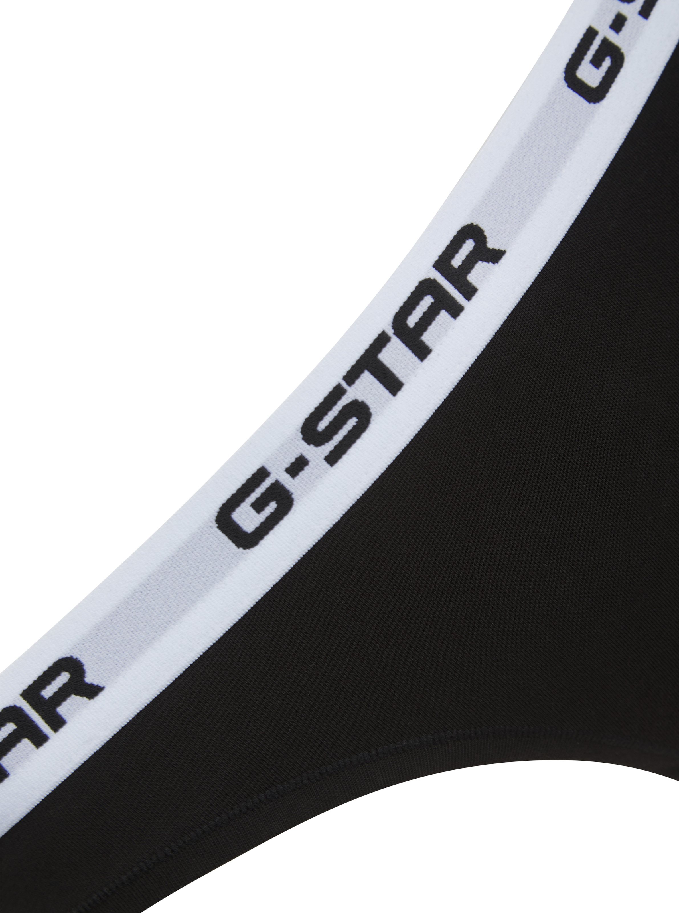 G-STAR Hipster »FLUORITE, 3 PACK HIPSTER BRIEFS« Packung, 3 Stk. mit Logobund