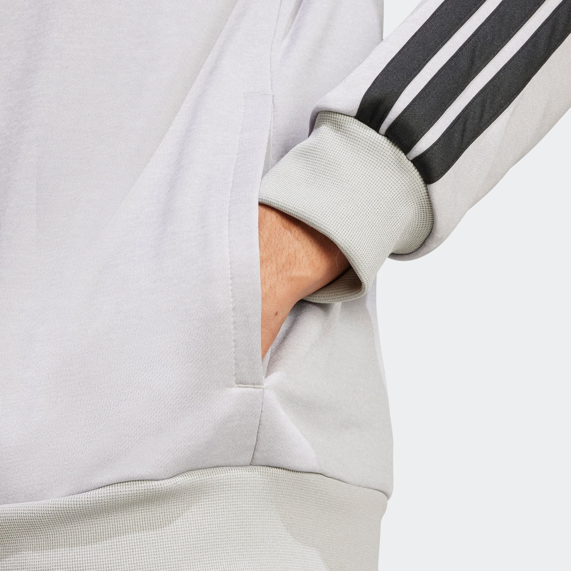 adidas Sportswear Trainingsanzug »M 3S FT TT TS«, (2 tlg.), drei Streifen Tracksuit aus weichem French-Terry-Material