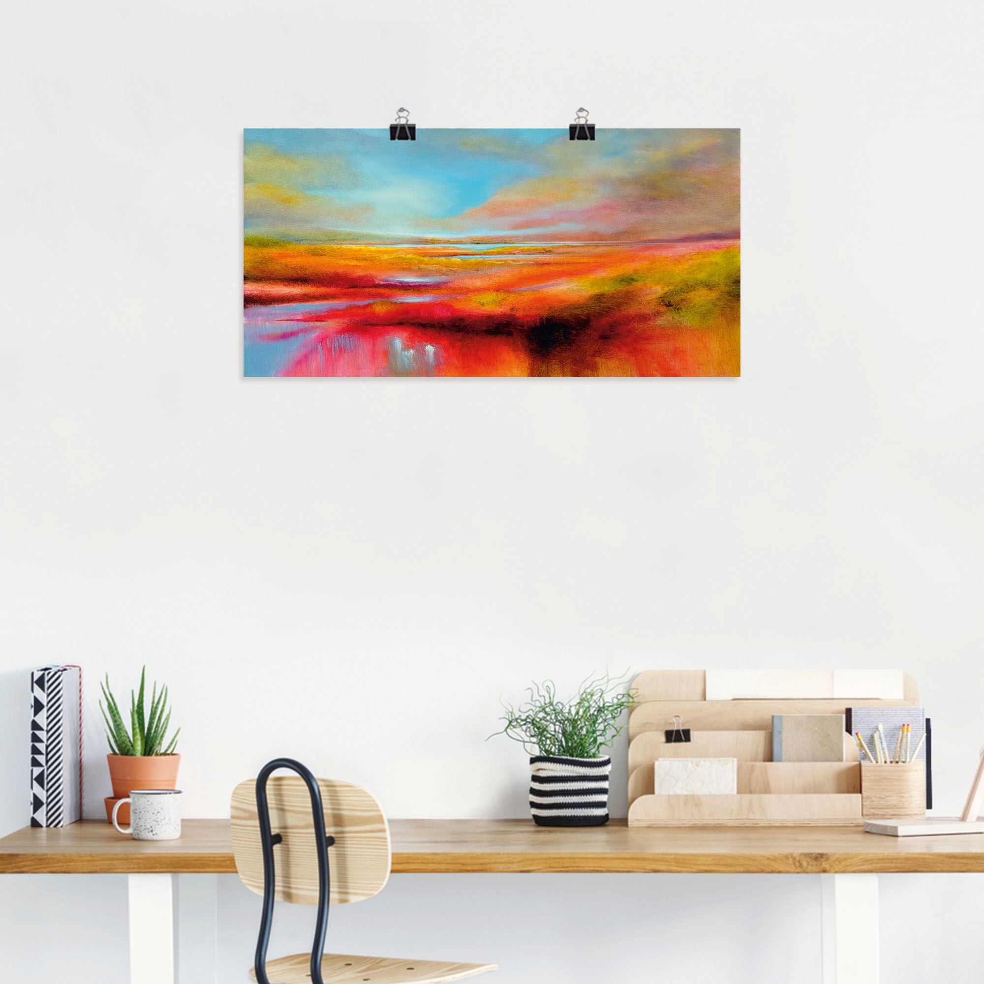 Artland Wandbild »Ein perfekter Tag«, Bilder vom Sonnenuntergang & -aufgang, (1 St.), als Leinwandbild, Poster in verschied. Größen
