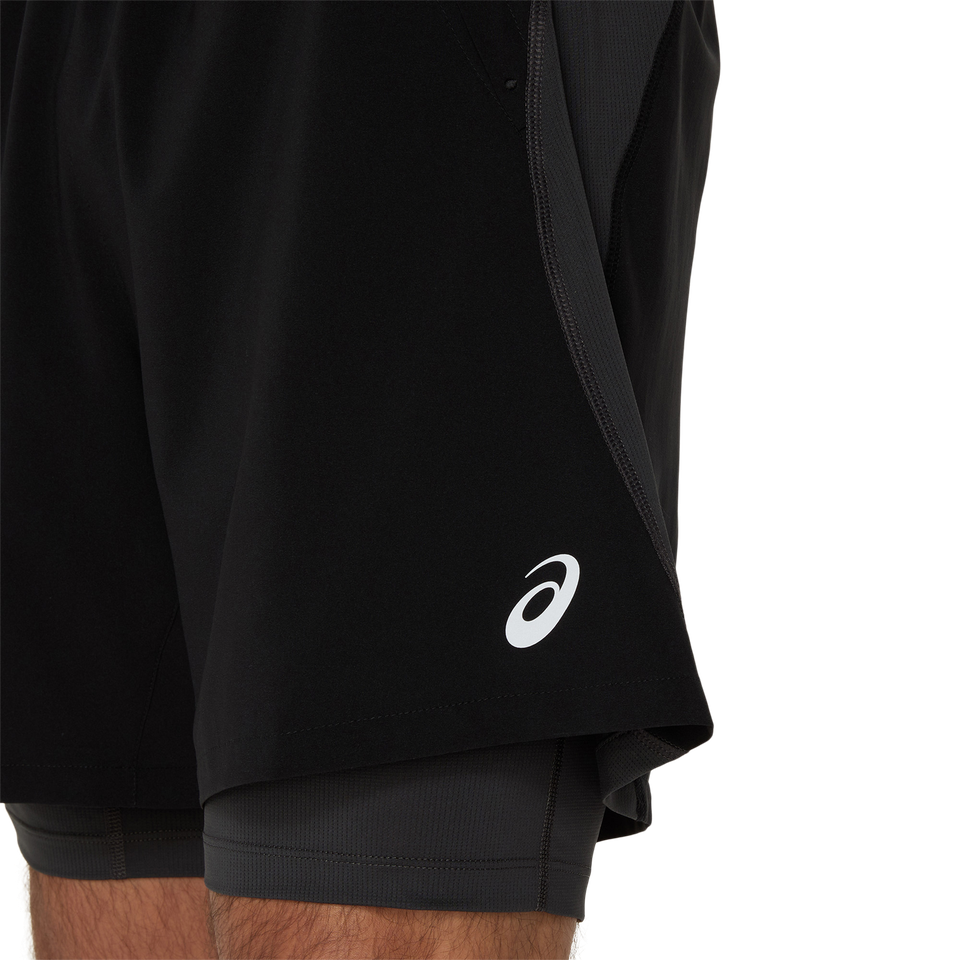 Asics Laufshorts »ROAD 2-N-1 7IN SHORT«  ACTIBREEZE™ Technologie, Schnelltrocknend, Atmungsaktiv
