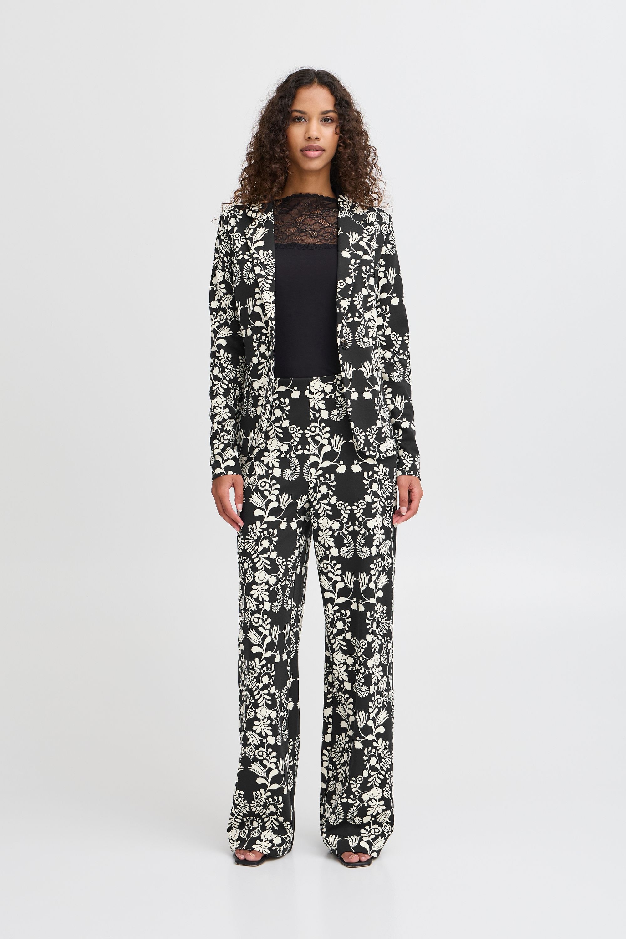 Ichi Stoffhose »Stoffhose IHKATE PRINT WIDE PA5«