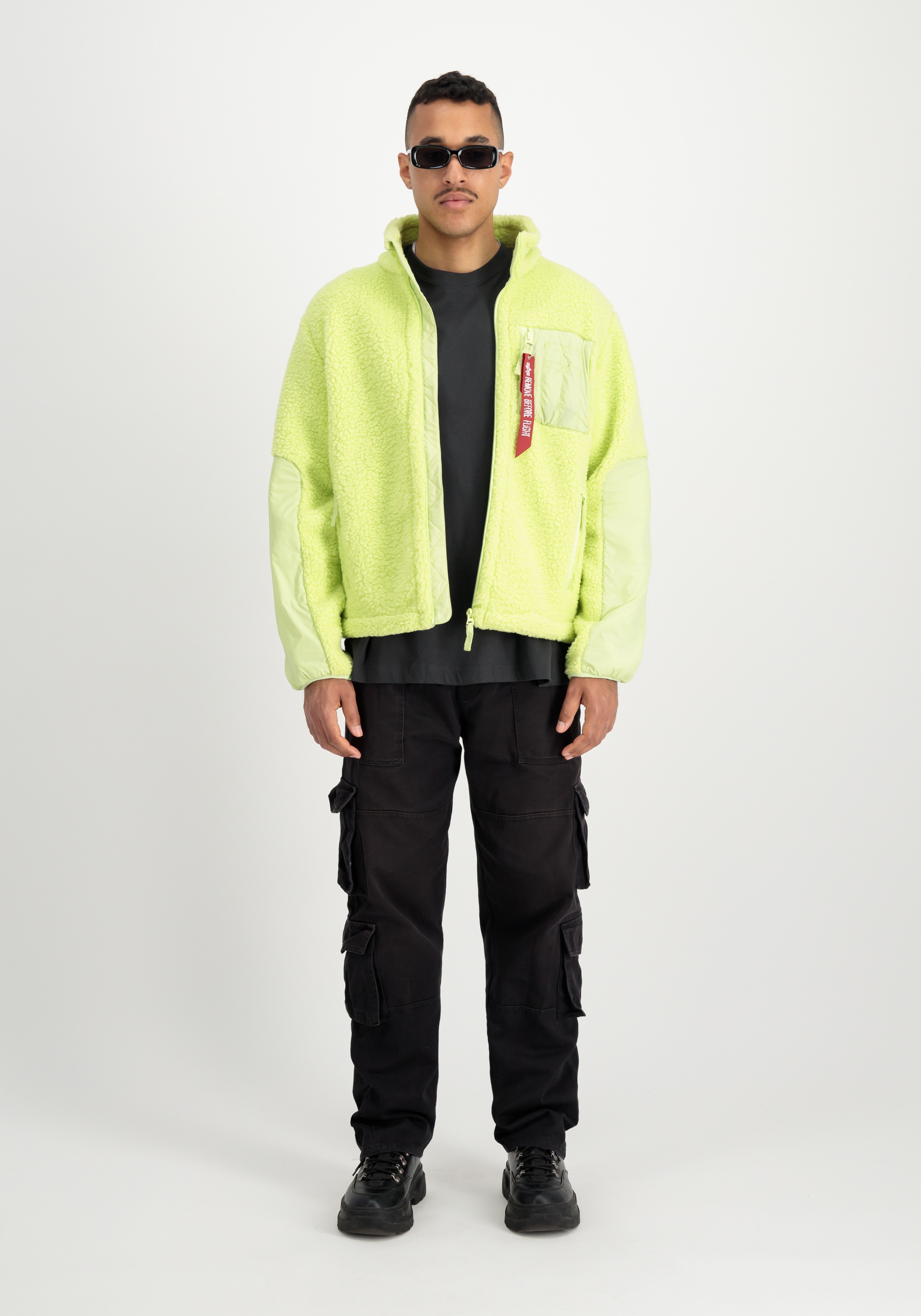 Alpha Industries Funktionsjacke »Sherpa Zip-Jacket«