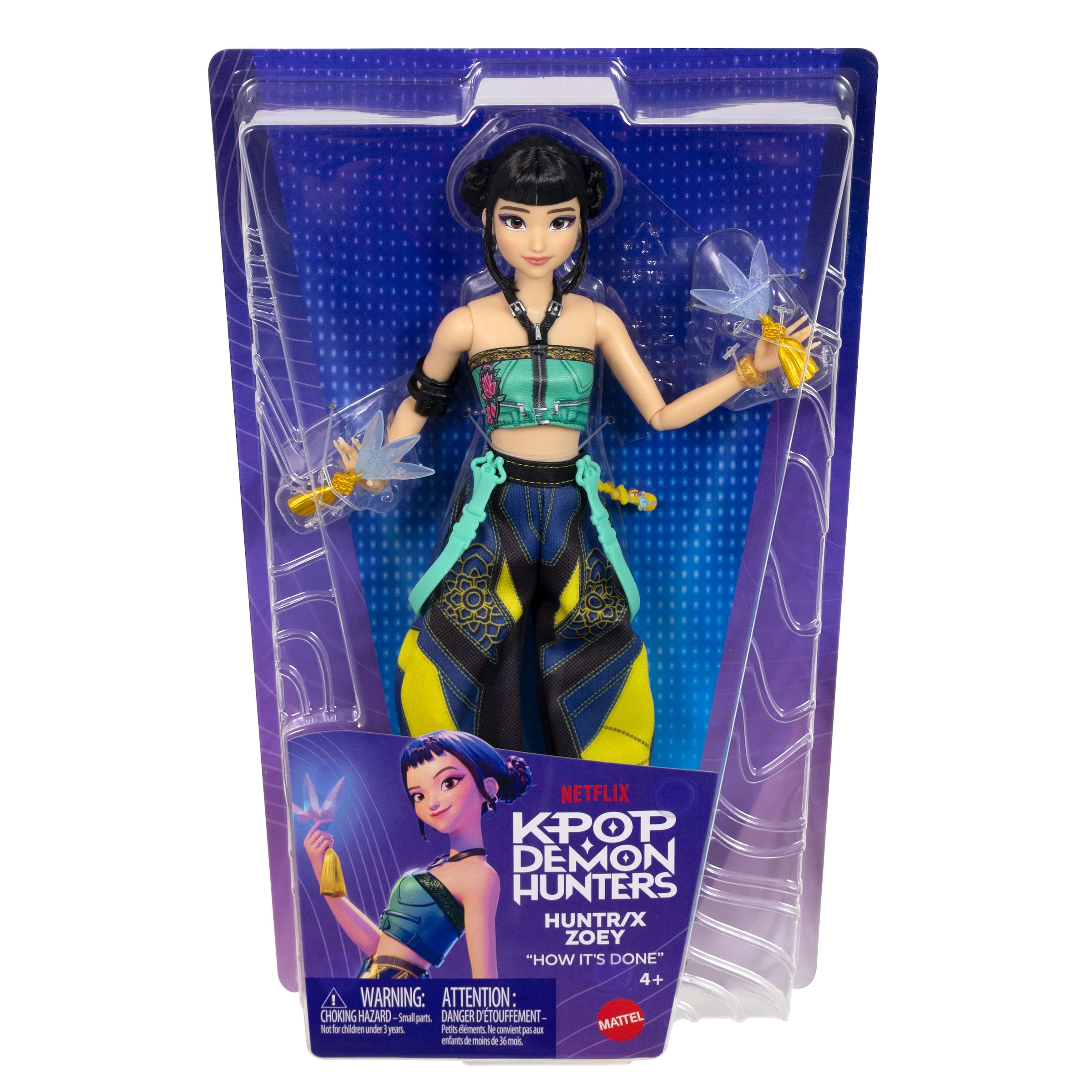 Mattel® Anziehpuppe »KPop Demon Hunters HUNTR/X: ZOEY - HOW IT'S DONE«
