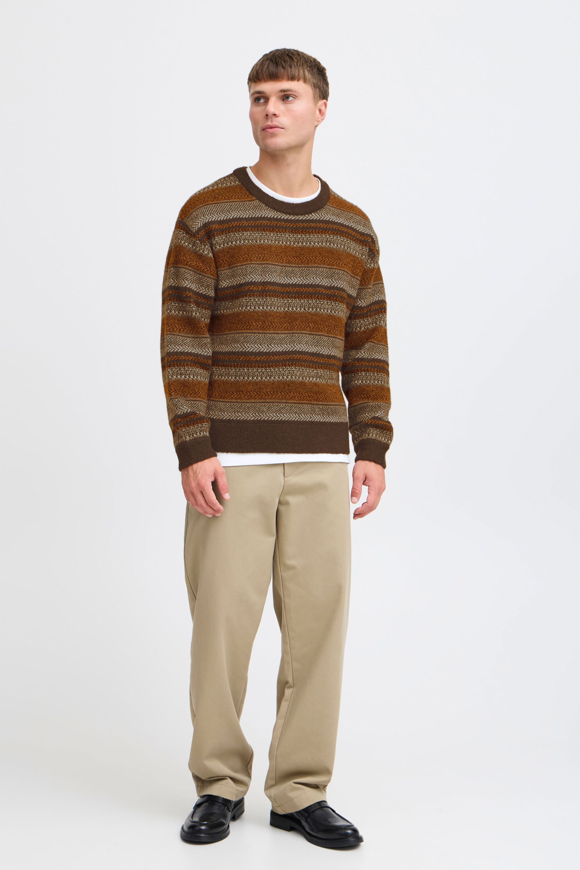 !Solid Strickfleece-Pullover »Strickpullover SDMAXWELL«