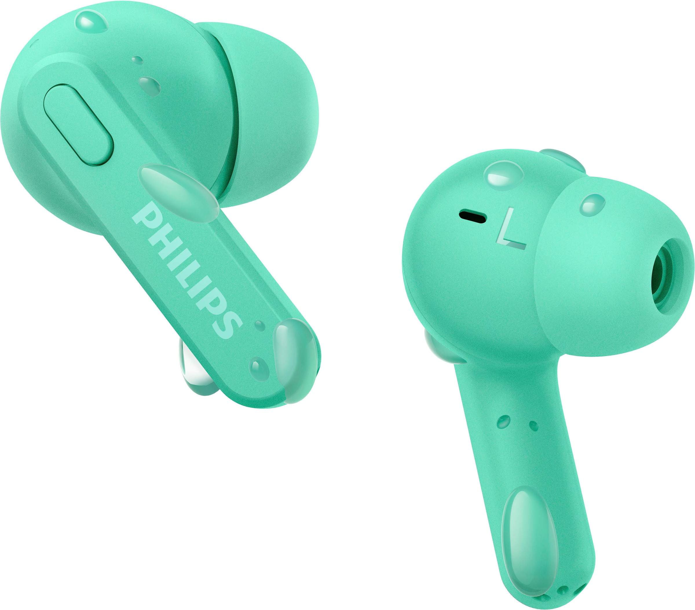 Philips wireless In-Ear-Kopfhörer »TAT2206«, Bluetooth-A2DP Bluetooth-AVRCP Bluetooth-HSP, True Wireless-Multi-Point-Verbindung-Rauschunterdrückung-integrierte Steuerung für Anrufe und Musik