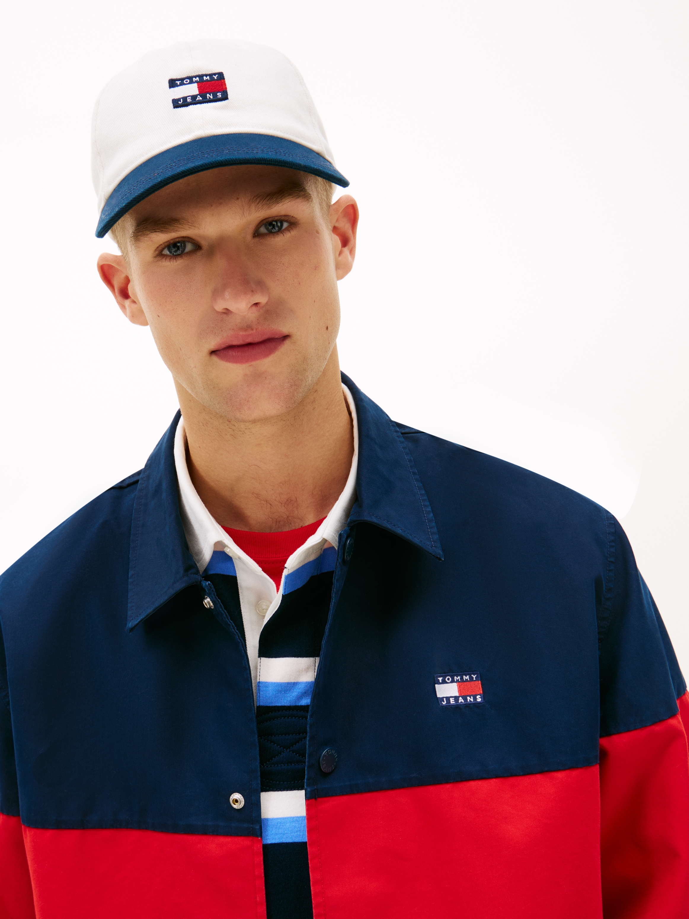 Tommy Jeans Baseball Cap »TJM HERITAGE WASHED« Regular fit mit festem Schirm