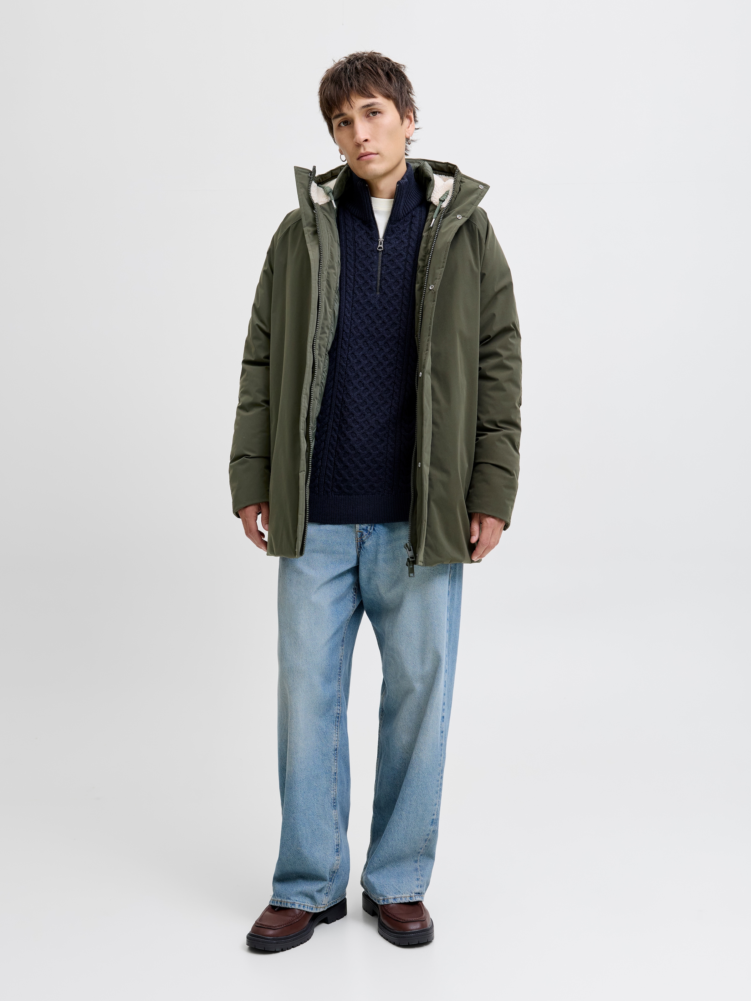 Jack & Jones Parka »JJEWOOD PARKA SN« mit Kapuze