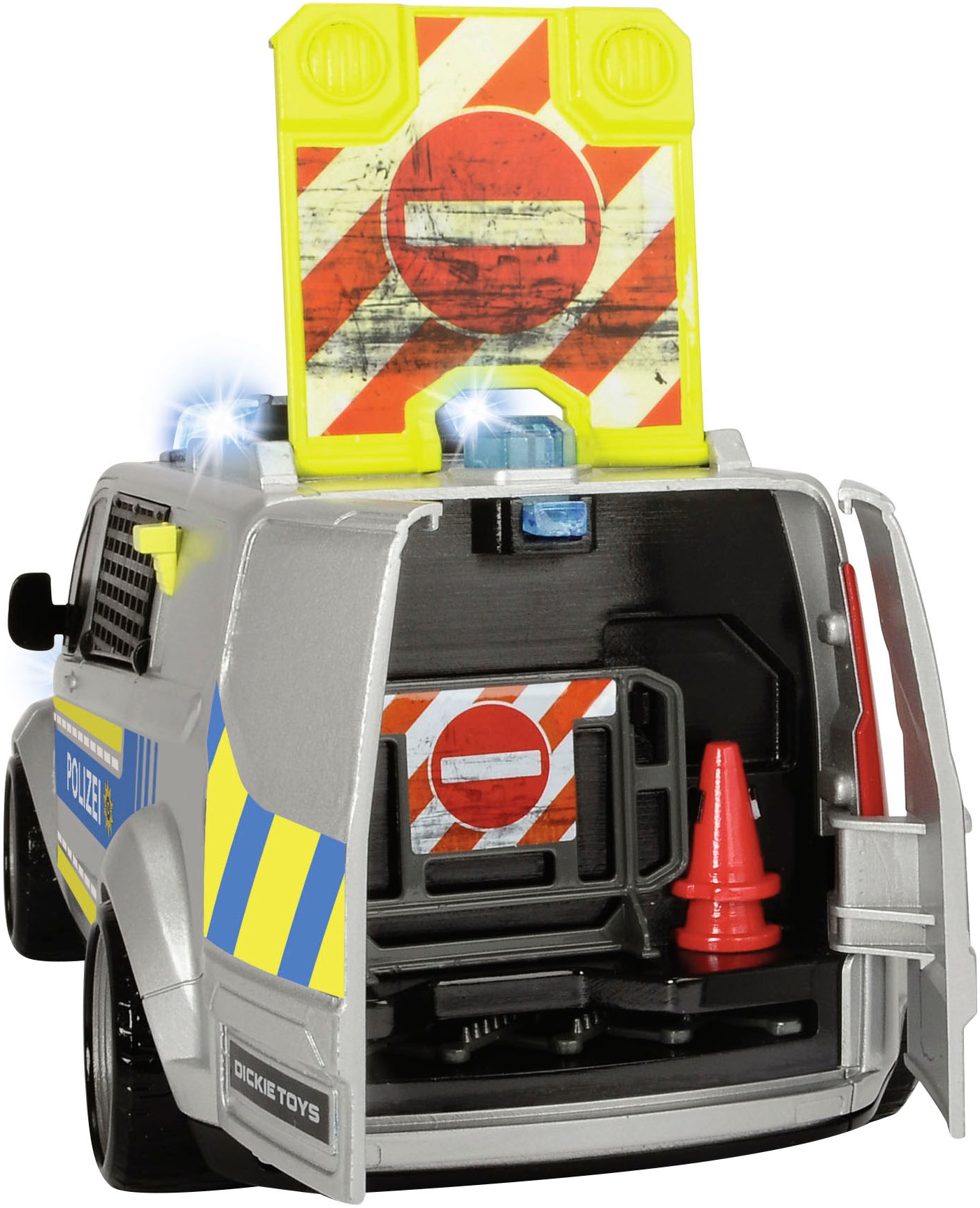 Dickie Toys Spielzeug-Transporter »Ford Transit Police«, mit Licht und Sound