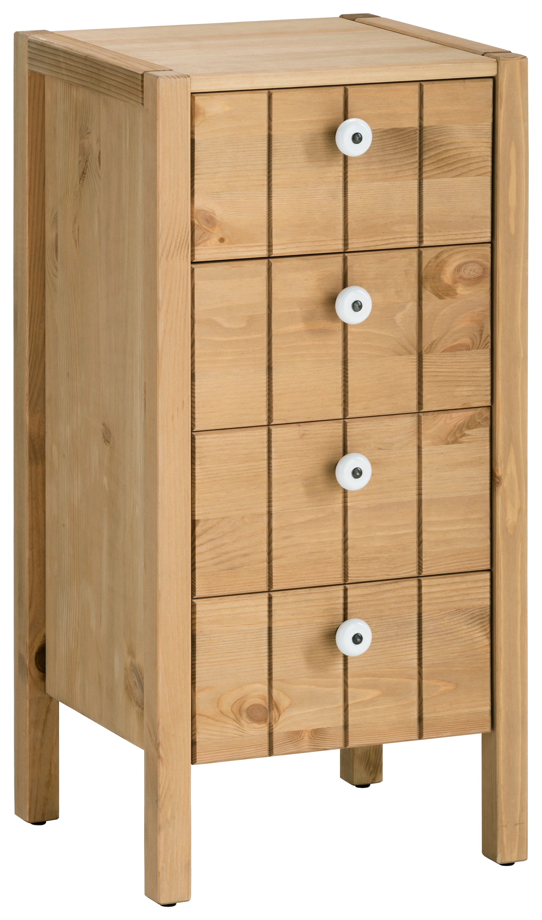 Midischrank »Tina«, Badmöbel, Kommode, Schrank, Breite 31,5 cm, Massivholz