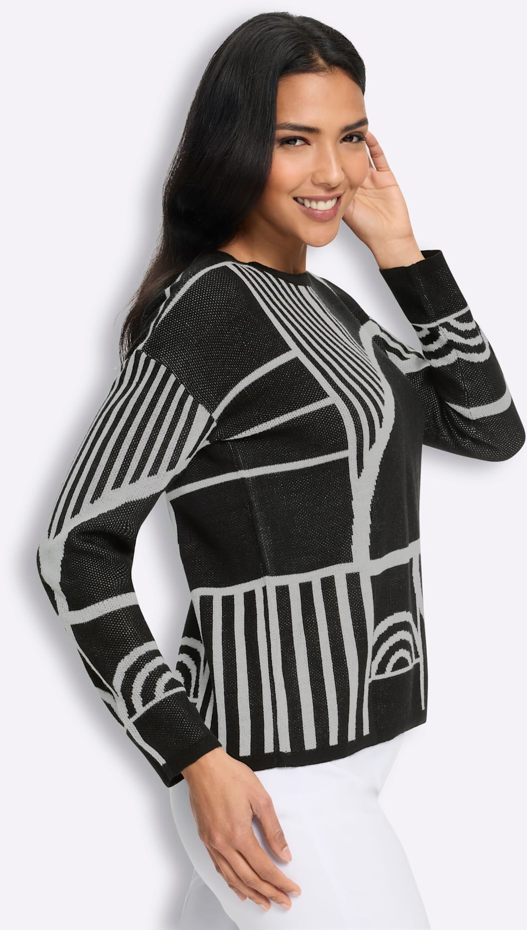 Classic Basics Jacquardpullover »Jacquard-Pullover«