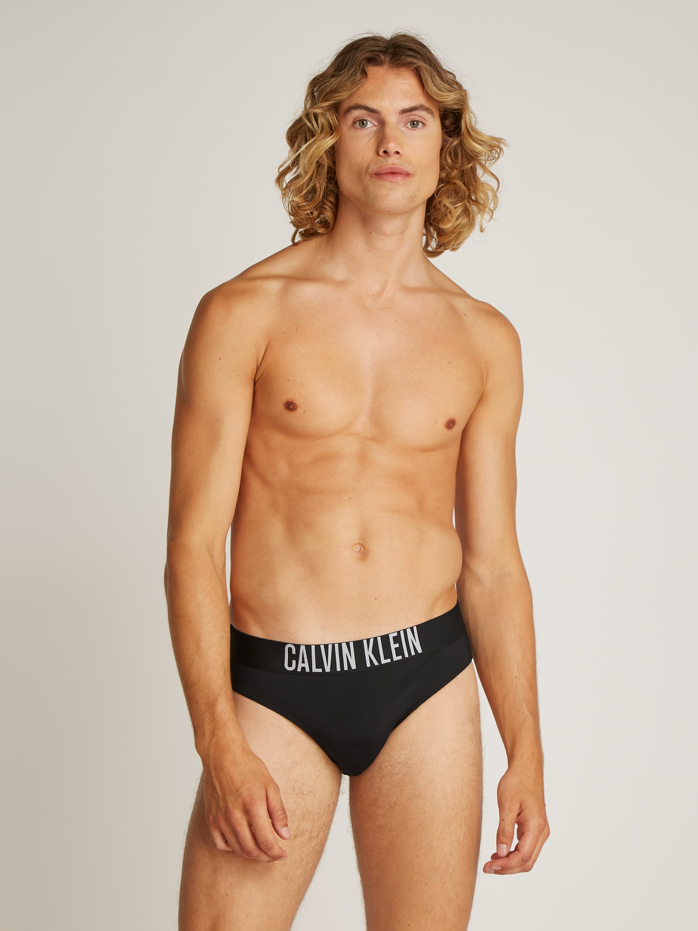 Calvin Klein Swimwear Badeslip »BRIEF WB«, mit Logobund