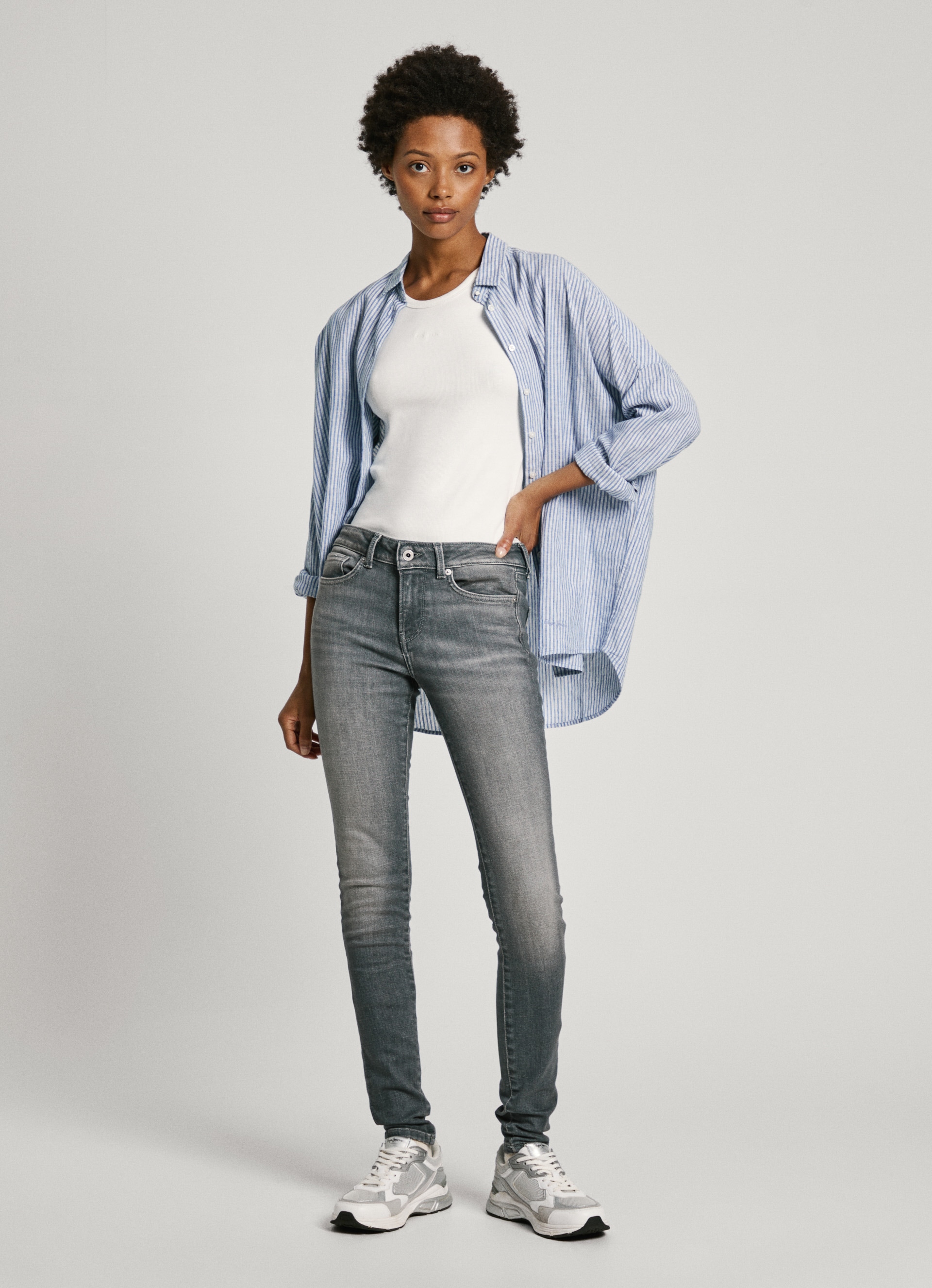 Pepe Jeans Skinny-fit-Jeans »SKINNY JEANS LW«, in verschiedenen Waschungen