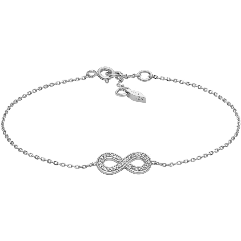 Fossil Armband »STERLING, Unendlichkeitsschleife/Infinity, JFS00633040«