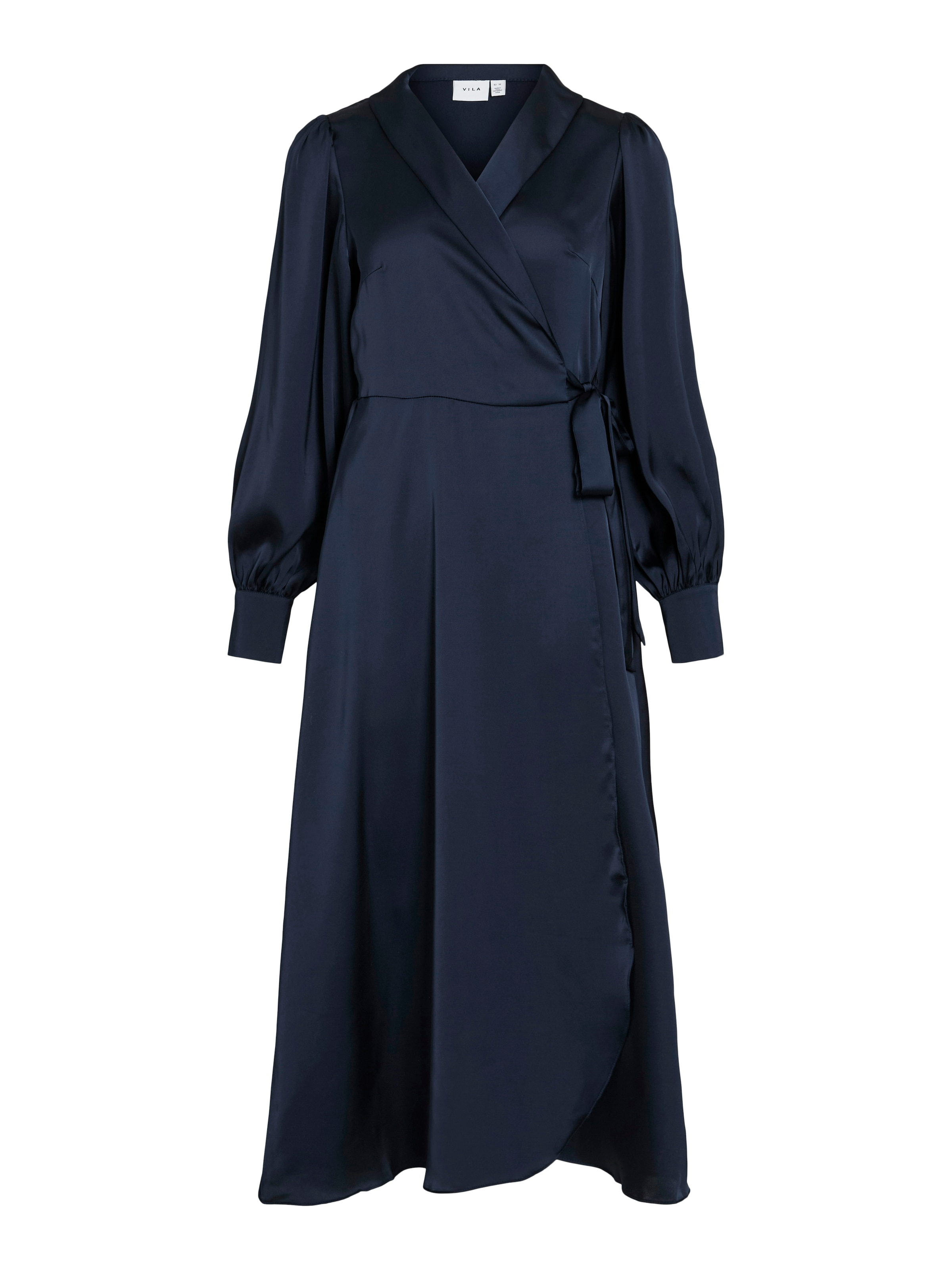 Vila Maxikleid »VIENNA RAVENNA ANKLE WRAP DRESS-NOOS/OC« Kunstfaser, regular fit