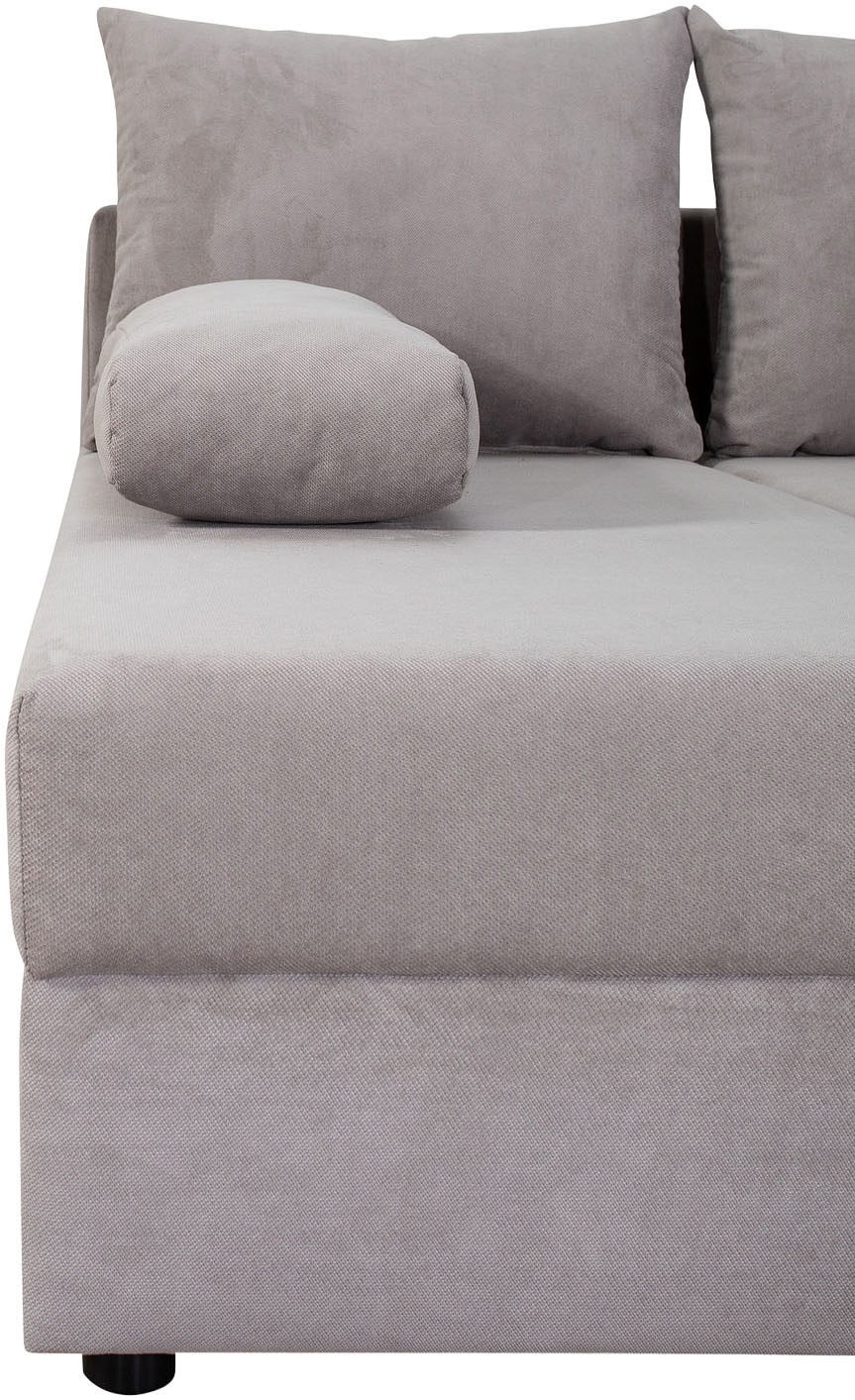 COLLECTION AB Wohnlandschaft »Pico U-Form«, Wohnlandschaft,2 X Ottomane,Polyätherschaum Polsterung