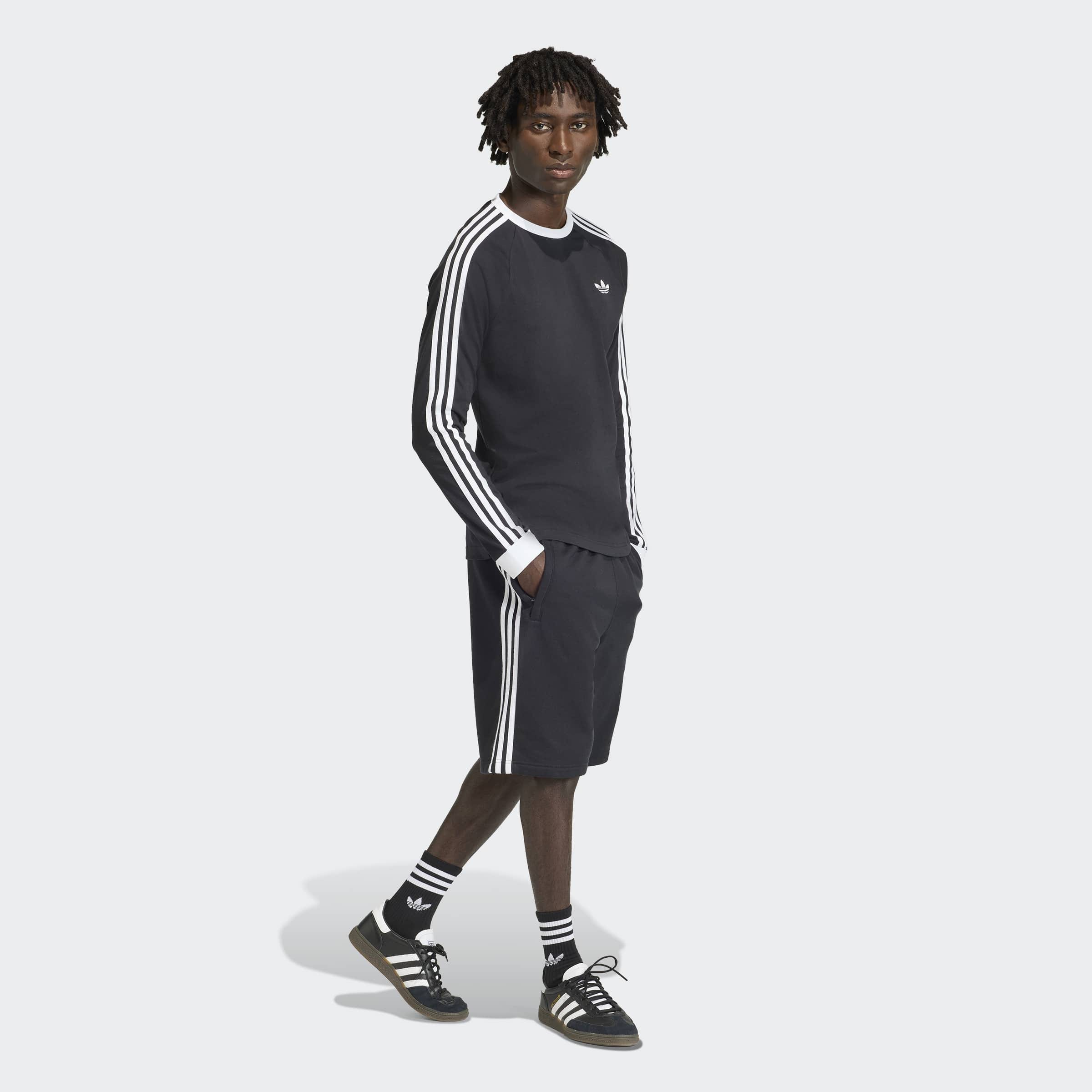 adidas Originals Shorts »3-STREIFEN«  sportlicher Stil, für Straße und Zuhause, aus weichem French Terry