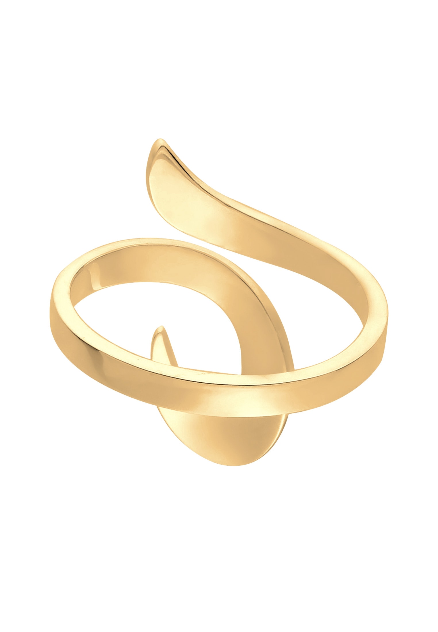 Elli Silberring »Ring Wickelring Verstellbar Ornament 925 Silber«