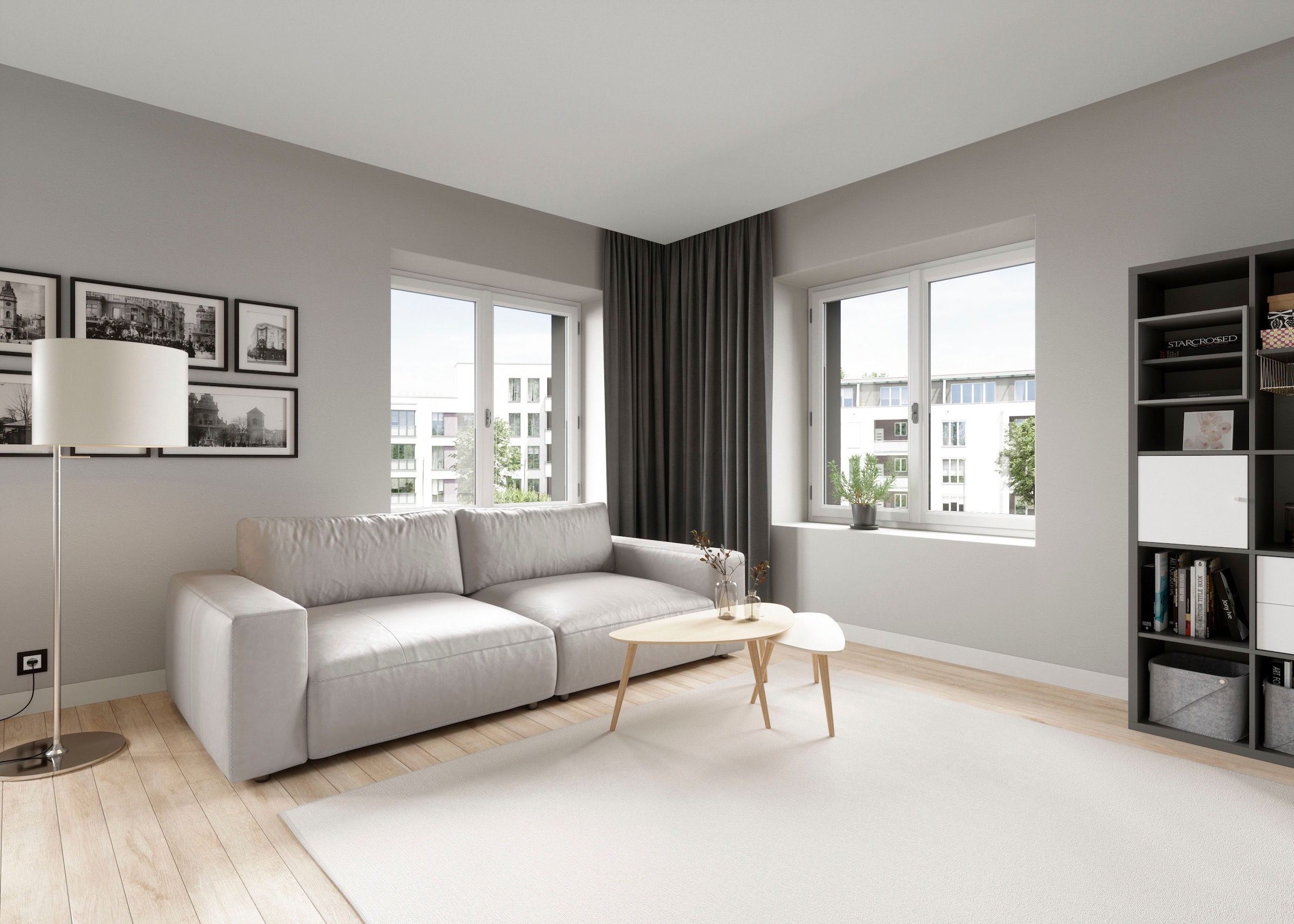 Musterring Big-Sofa »LUCIA«, in vielen Qualitäten und 4 unterschiedlichen Nähten, 2,5-Sitzer