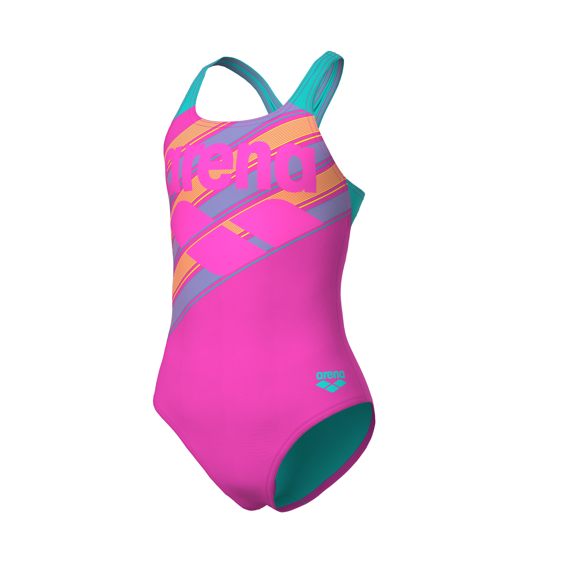 Arena Badeanzug »G ARENA LINES SWIMSUIT SWIM PRO BACK L« UV-Schutz UPF 50+