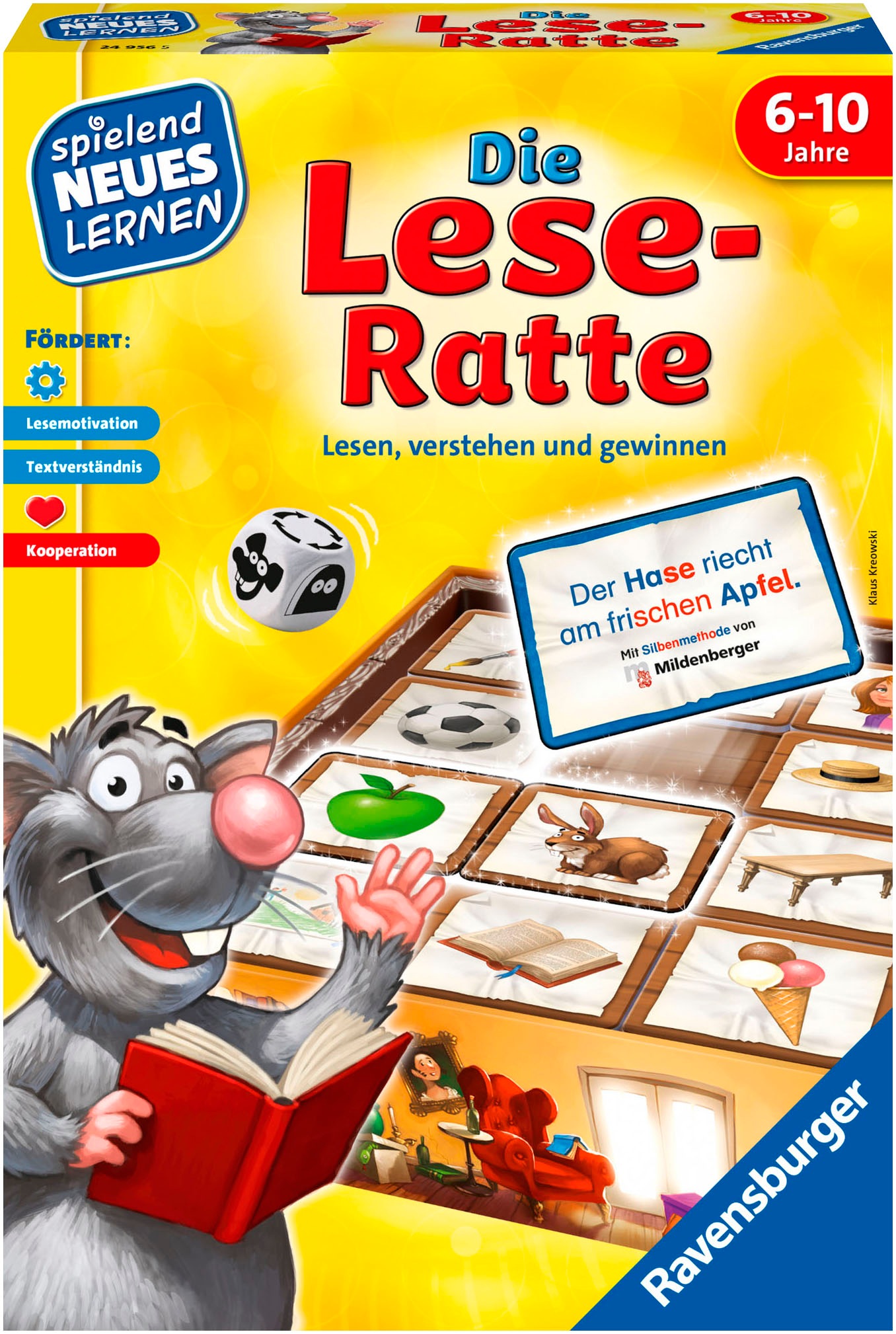 Ravensburger Spiel »Die Lese-Ratte« Made in Europe
