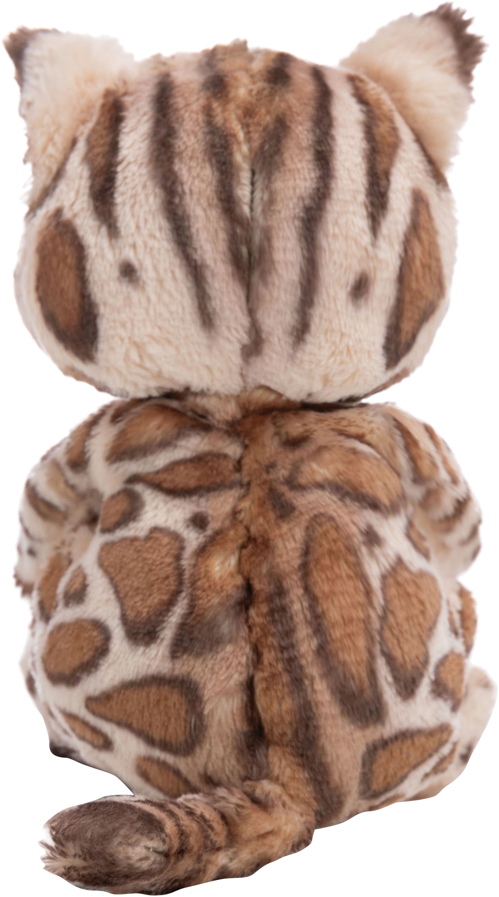 Nici Kuscheltier »Sleeping Pets, Katze Bengal, 12 cm« im Körbchen