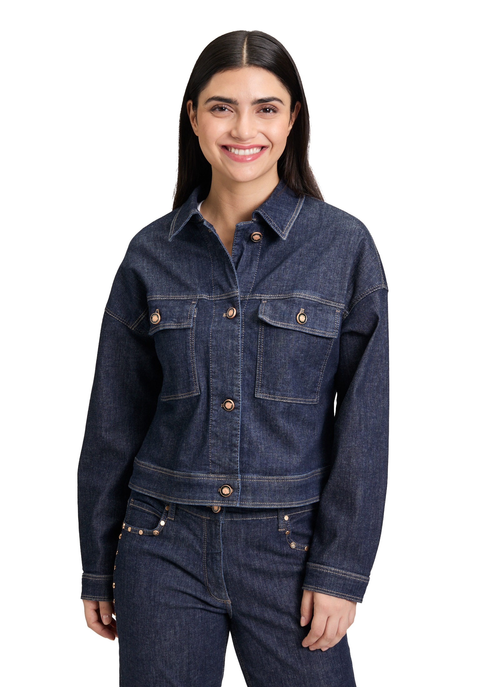 Betty Barclay Jeansblazer »Jeansjacke langarm«